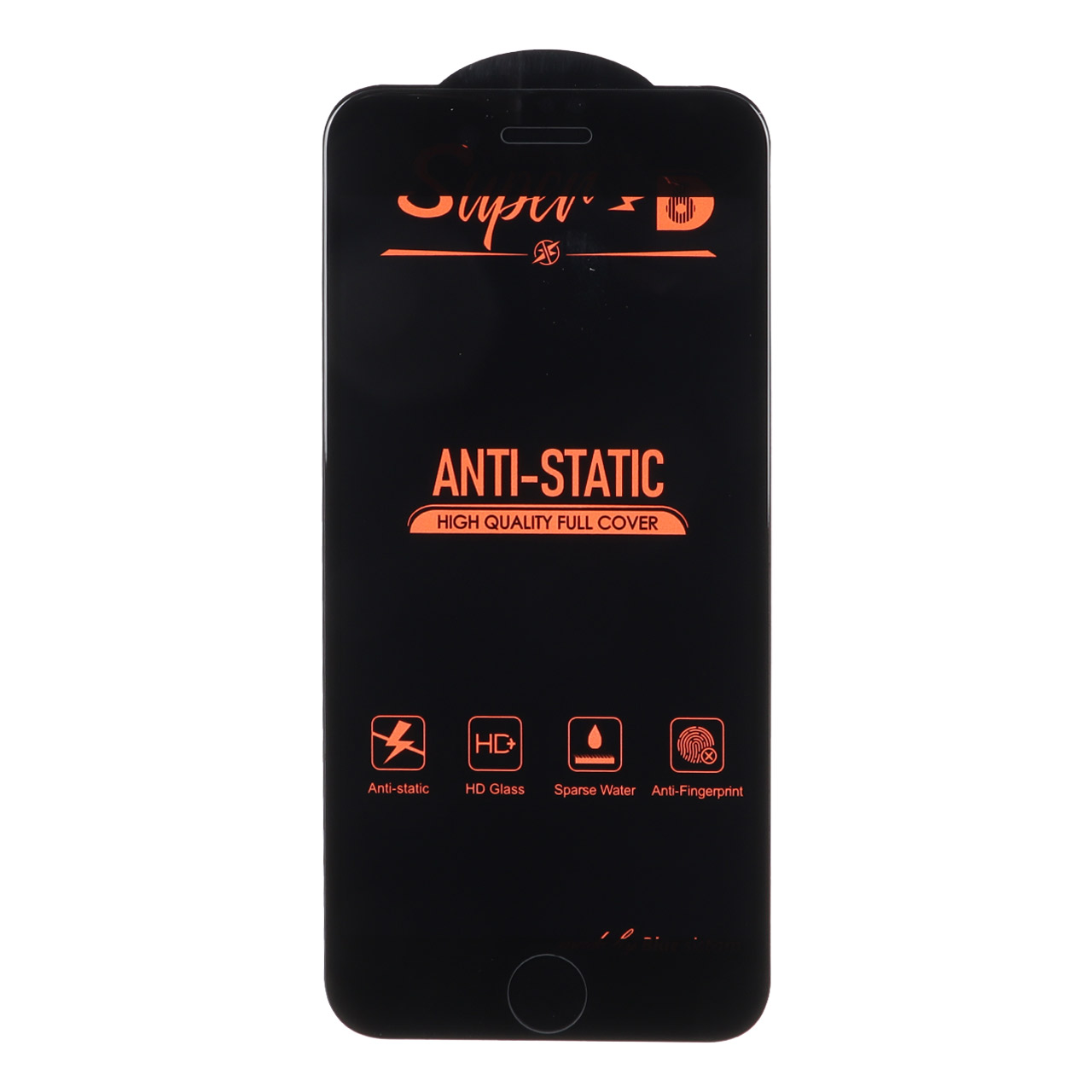 محافظ صفحه نمایش شیشه ای Full Cover Super D 6 - ESD مدل Apple iPhone 6 / iPhone 7 / iPhone 8 / iPhone SE (2020) / SE (2022) - مشکی - اسپه کالا محافظ صفحه نمایش شیشه ای Full Cover Super D 6 - ESD مدل Apple iPhone 6 / iPhone 7 / iPhone 8 / iPhone SE (2020) / SE (2022) - مشکی - تصویر 1