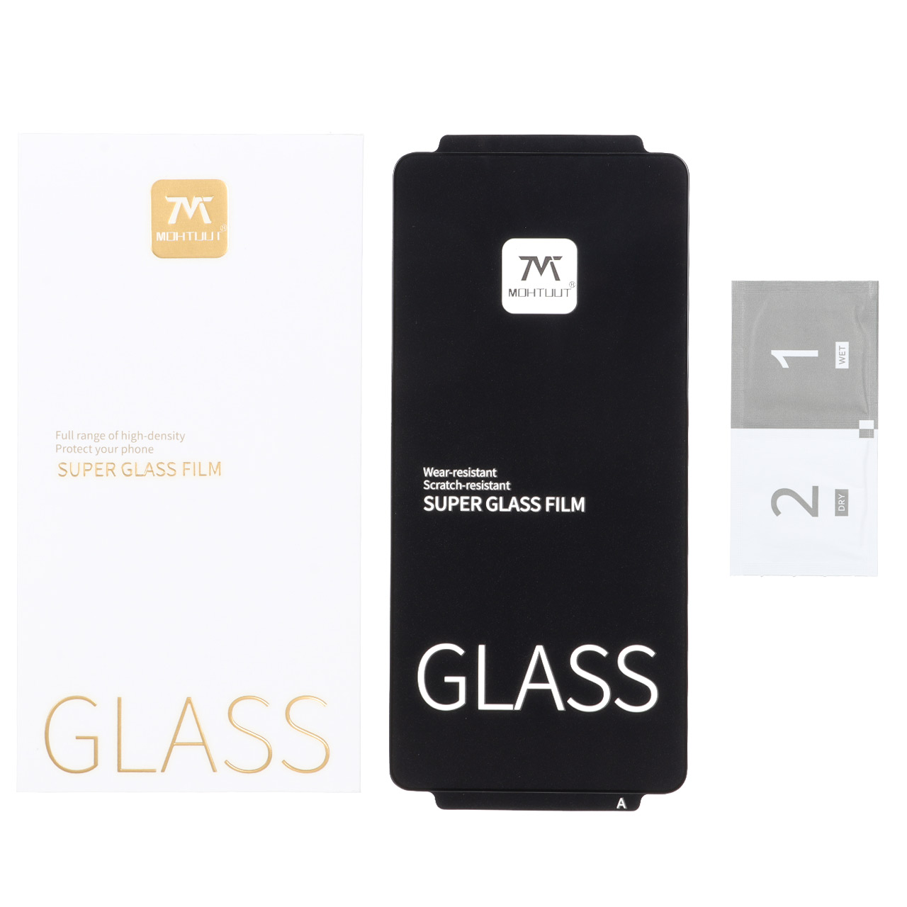 1737384 محافظ صفحه نمایش شیشه ای Full Cover Anti Static Mohtuut مدل Samsung Galaxy S26 Ultra (پک دار) - تصویر 1