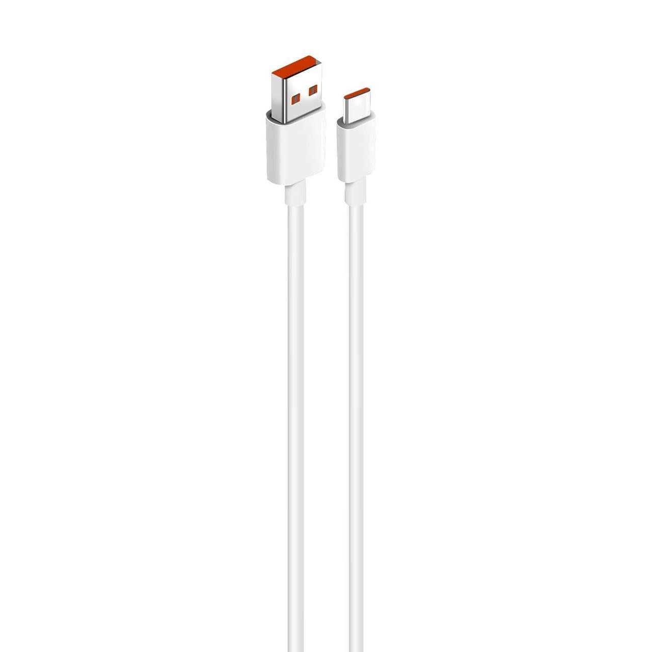 کابل شارژ فست Type-C 6A - سفید - MMS - اسپه کالا کابل شارژ فست Type-C 6A - سفید - MMS - تصویر 1