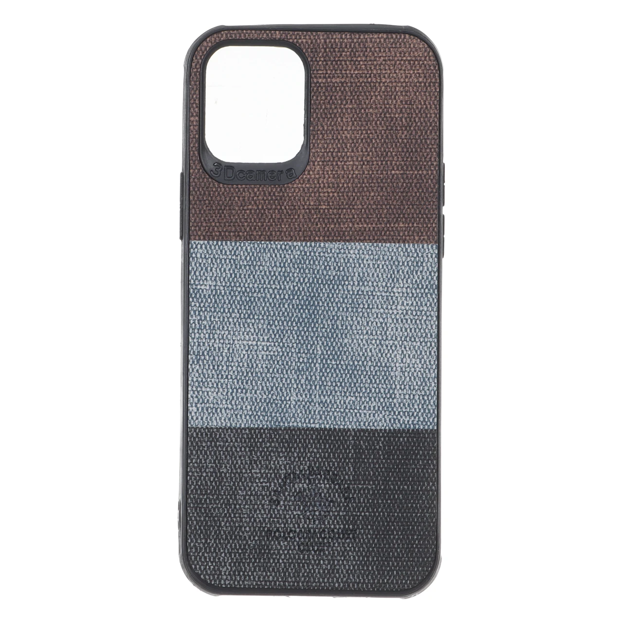 4574276 قاب Santa Barbara طرح پارچه ای سه رنگ Apple iPhone 12 Pro / iPhone 12 - کد 186 - تصویر 1