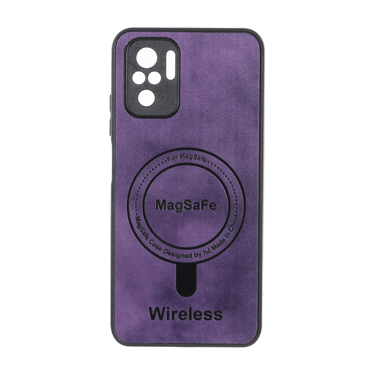 4578052 قاب Wireless طرح مگ سیف محافظ لنز برجسته Xiaomi Redmi Note 10 4G / Redmi Note 10S / Poco M5S - بنفش - تصویر 1