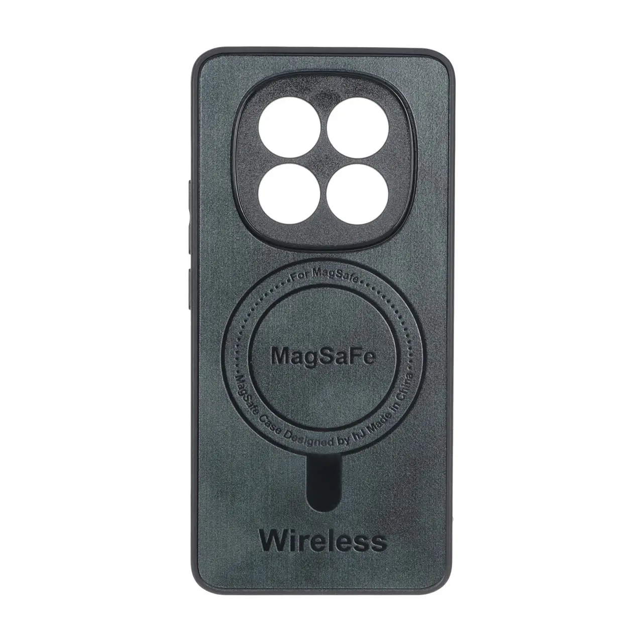 4578070 قاب Wireless طرح مگ سیف محافظ لنز برجسته Xiaomi Redmi Note 15 - سبز تیره - تصویر 1