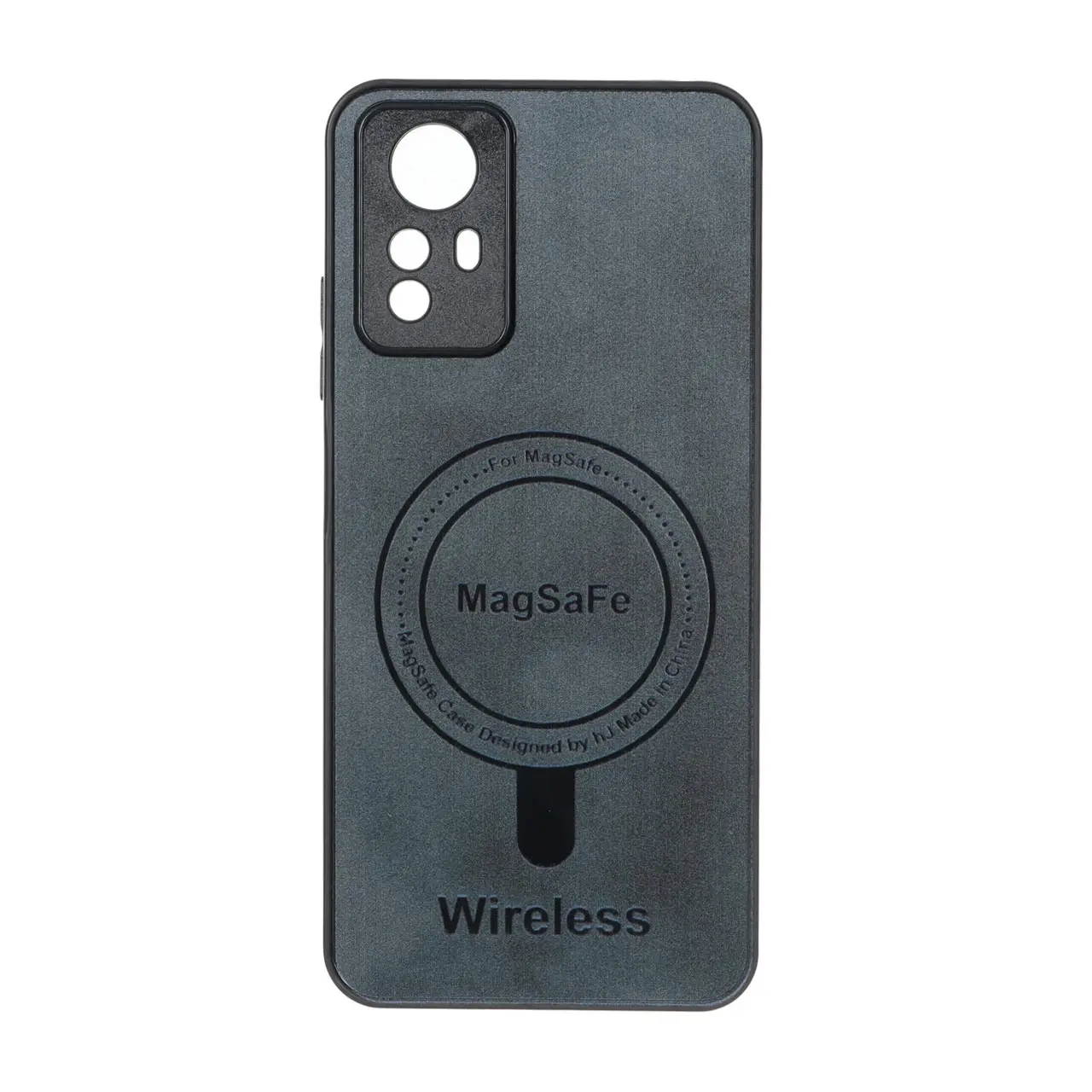 4578322 قاب Wireless طرح مگ سیف محافظ لنز برجسته Xiaomi Redmi Note 12S - سبز تیره - تصویر 1