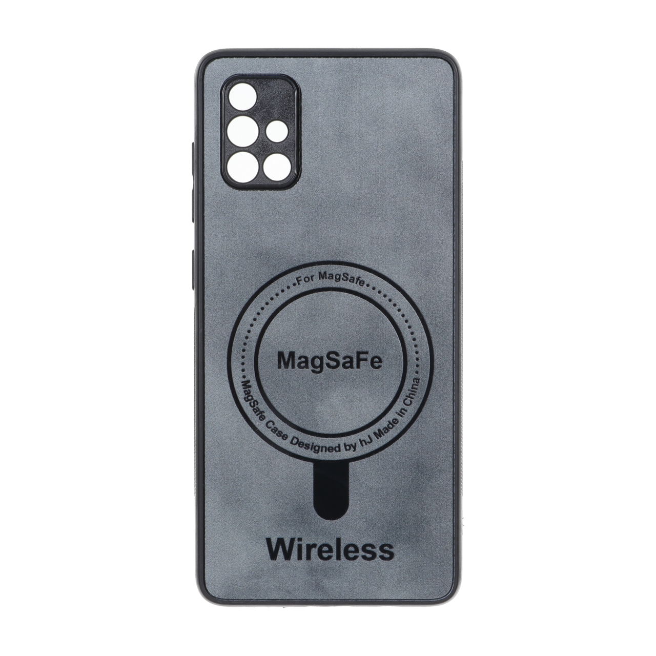 4578374 قاب Wireless طرح مگ سیف محافظ لنز برجسته Samsung Galaxy A71 - خاکستری - تصویر 1