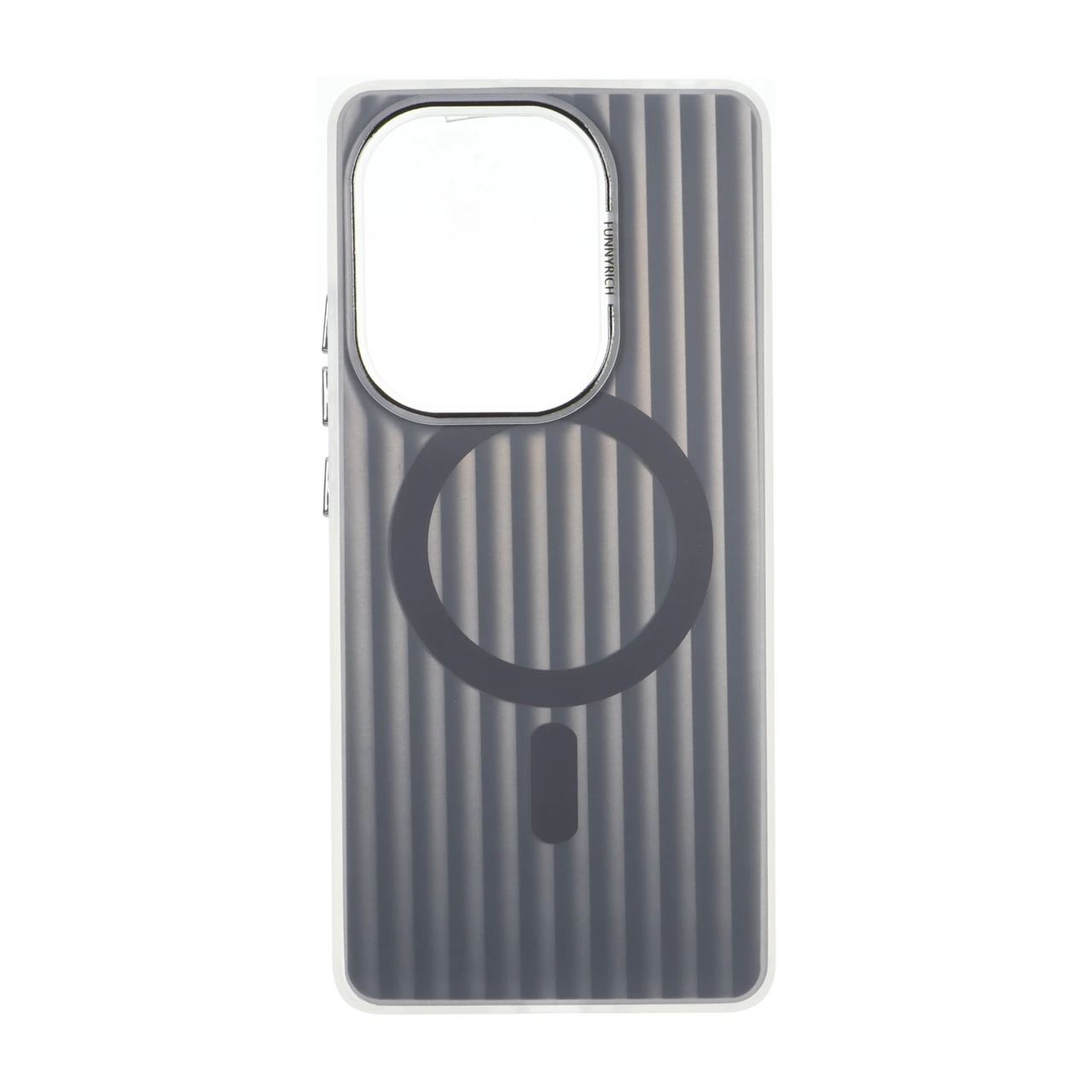 4582498 قاب کرکره ای Funnyrich طرح مگ سیف دور مات Xiaomi Redmi Note 14S / Note 13 Pro 4G / Poco M6 Pro 4G - مشکی - تصویر 1