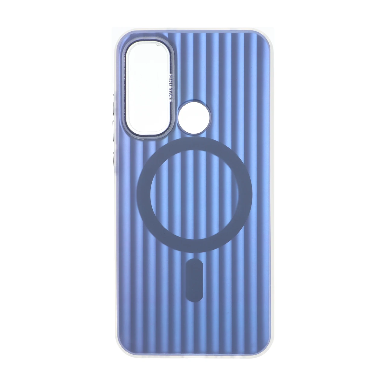 4582576 قاب کرکره ای Funnyrich طرح مگ سیف دور مات Xiaomi Redmi Note 8 - آبی کاربنی - تصویر 1