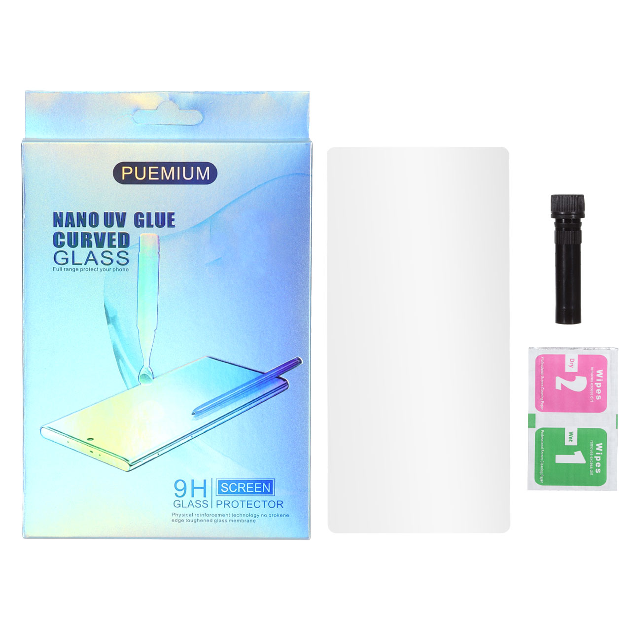 محافظ صفحه نمایش شیشه ای UV Puemium مدل Samsung Galaxy S23 Plus (پک دار) - اسپه کالا محافظ صفحه نمایش شیشه ای UV Puemium مدل Samsung Galaxy S23 Plus (پک دار) - تصویر 1