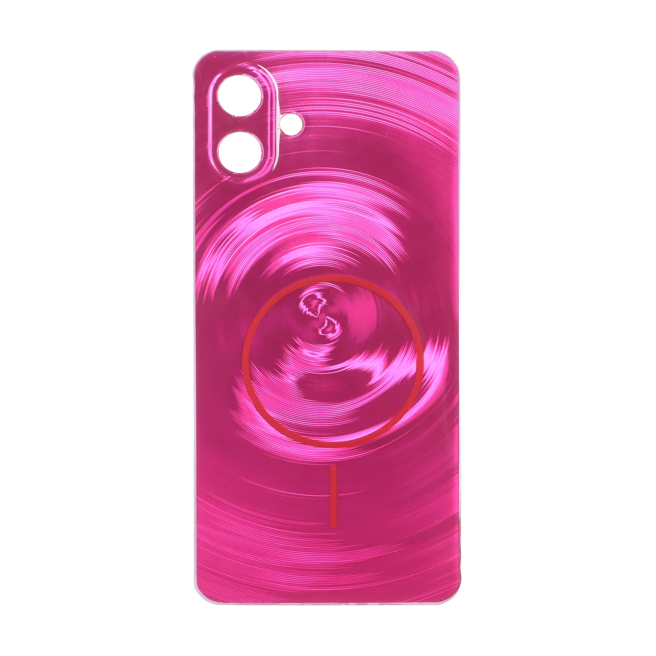 4584394 قاب لیزری Circle طرح مگ سیف محافظ لنزدار Samsung Galaxy A07 - صورتی فانتزی - تصویر 1