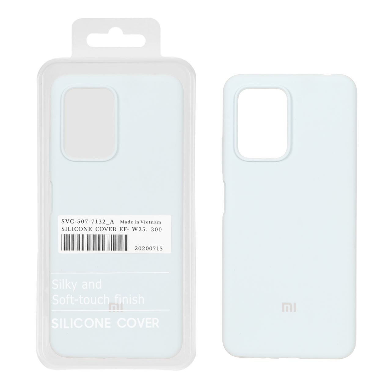 4584916 قاب سیلیکونی پاک کنی اورجینال درجه یک Xiaomi Poco X4 GT / Redmi Note 11T Pro 5G / Redmi Note 11T Pro Plus - آبی آسمانی (پک دار) - تصویر 1
