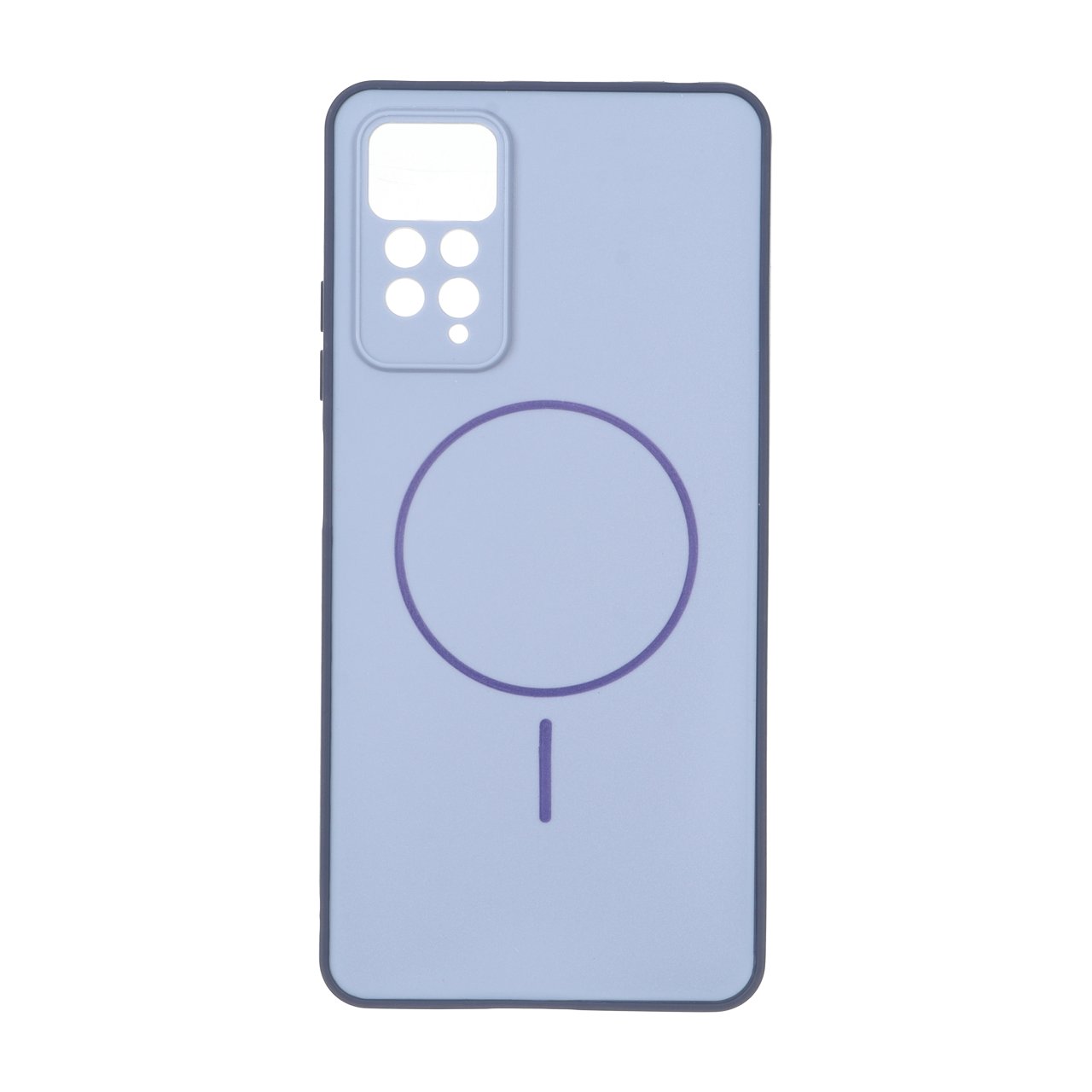 4585152 قاب طرح مگ سیف محافظ لنز برجسته Xiaomi Redmi Note 12 Pro 4G / Redmi Note 11 Pro - آبی - تصویر 1
