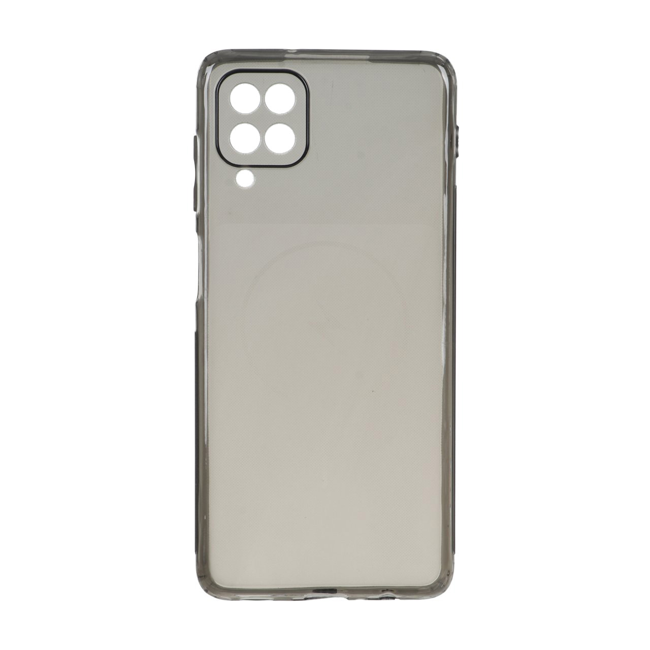 4585676 قاب ژله ای شفاف مستطیلی طرح مگ سیف Spark مدل Samsung Galaxy A12 / M12 / F12 - مشکی - تصویر 1