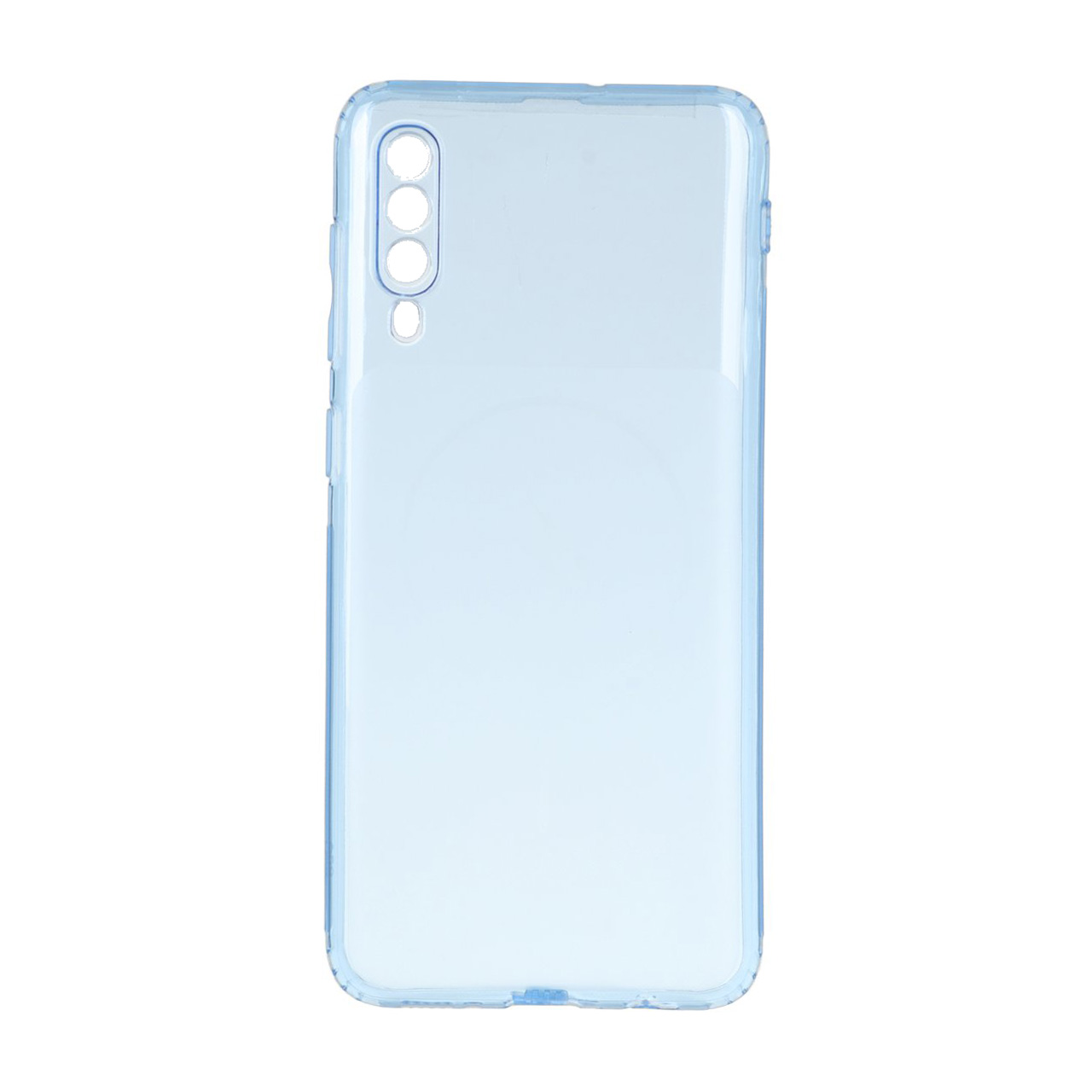 4585702 قاب ژله ای شفاف مستطیلی طرح مگ سیف Spark مدل Samsung Galaxy A50 / A50s / A30s - آبی - تصویر 1