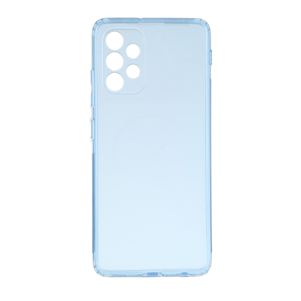 4585708 قاب ژله ای شفاف مستطیلی طرح مگ سیف Spark مدل Samsung Galaxy A32 4G - آبی - تصویر 1