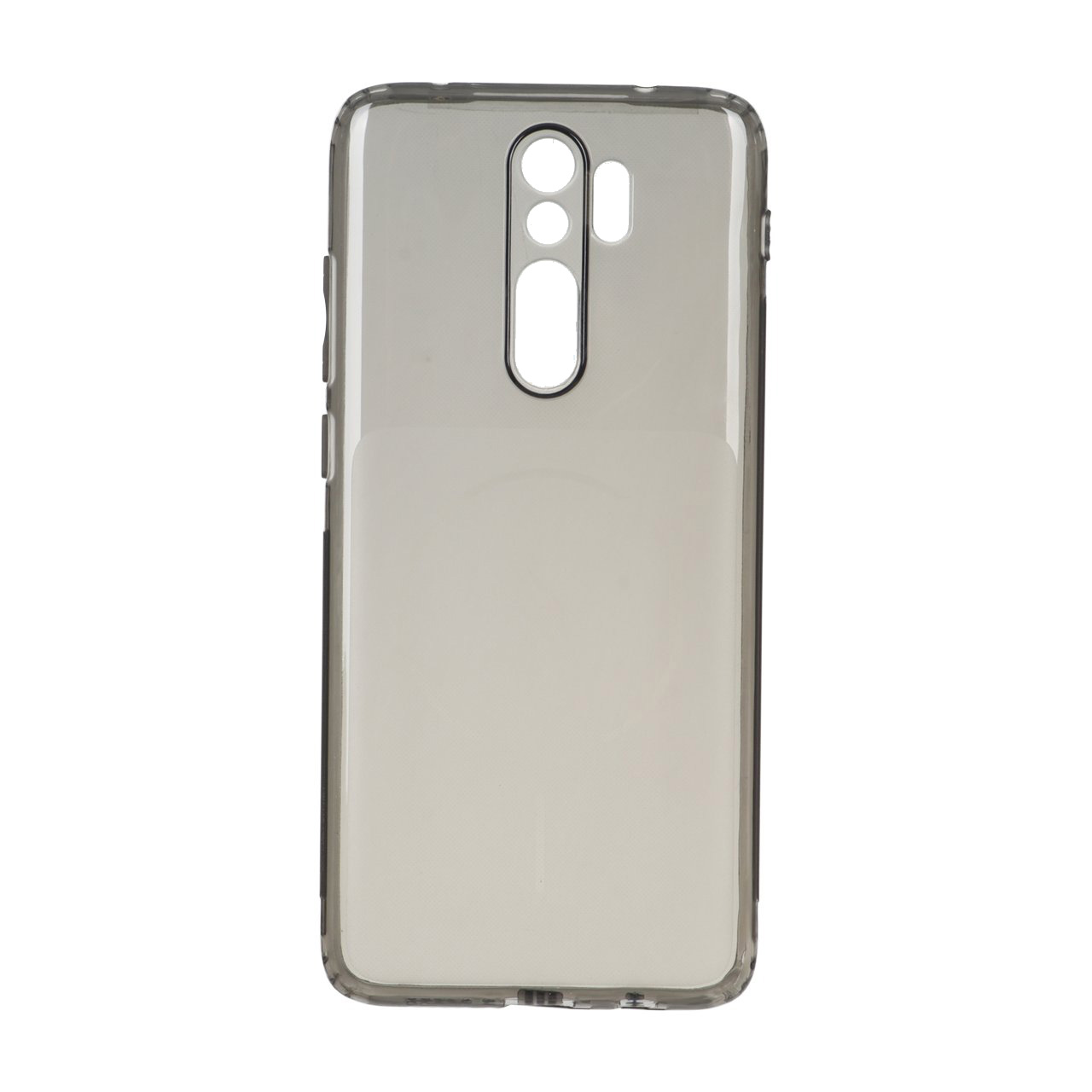 4585760 قاب ژله ای شفاف مستطیلی طرح مگ سیف Spark مدل Xiaomi Redmi Note 8 Pro - مشکی - تصویر 1