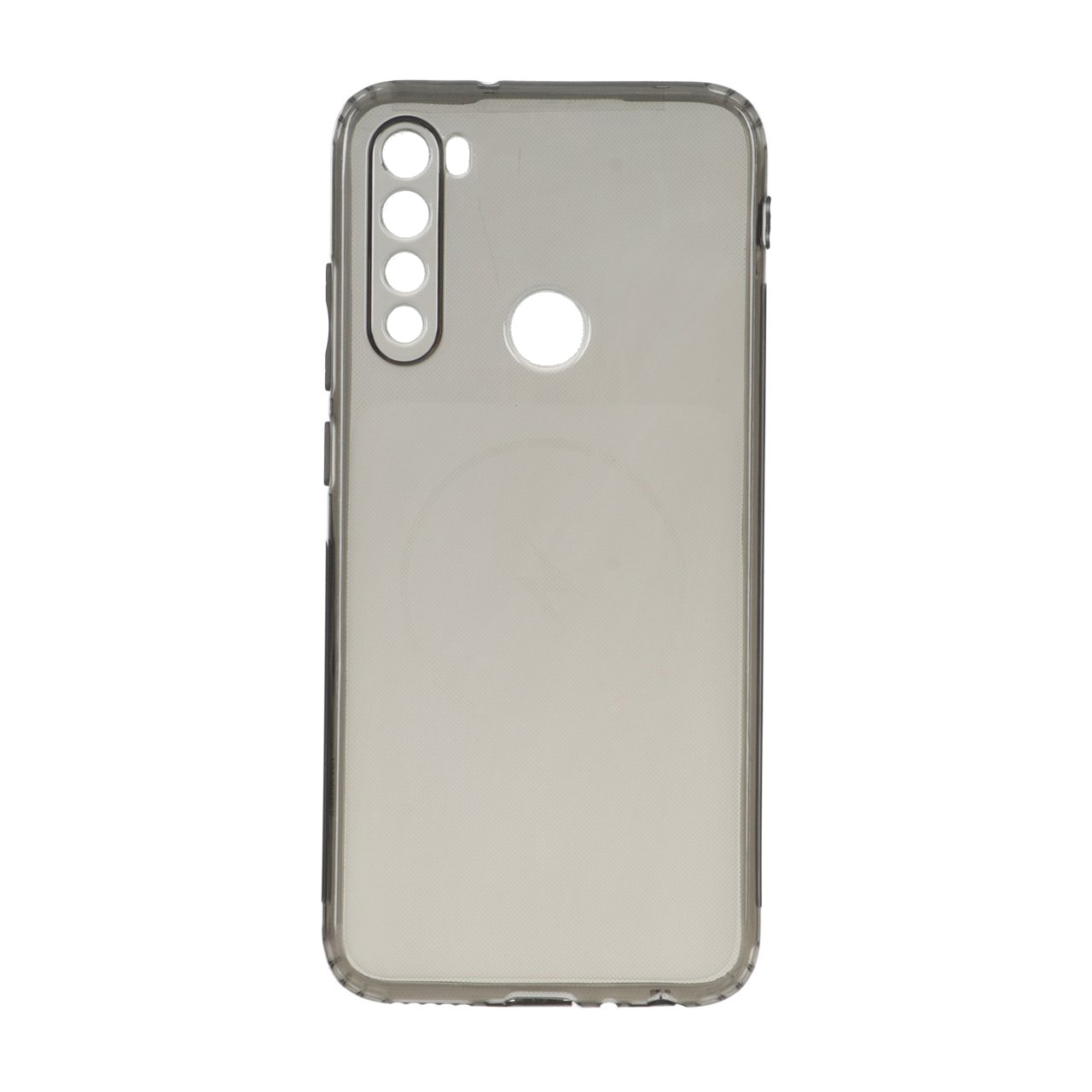 4585766 قاب ژله ای شفاف مستطیلی طرح مگ سیف Spark مدل Xiaomi Redmi Note 8 - مشکی - تصویر 1