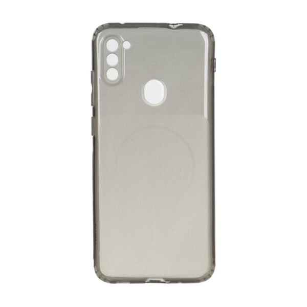 قاب ژله ای شفاف مستطیلی طرح مگ سیف Spark مدل Samsung Galaxy A11 / M11 - مشکی