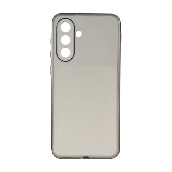 قاب ژله ای شفاف مستطیلی طرح مگ سیف Spark مدل Samsung Galaxy A56 / A36 - مشکی
