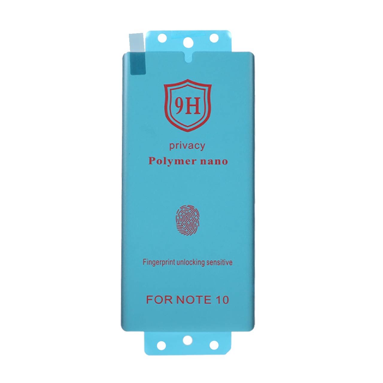 674658 محافظ صفحه نمایش Full Cover Polymer nano Privacy مدل Samsung note 10 - تصویر 1