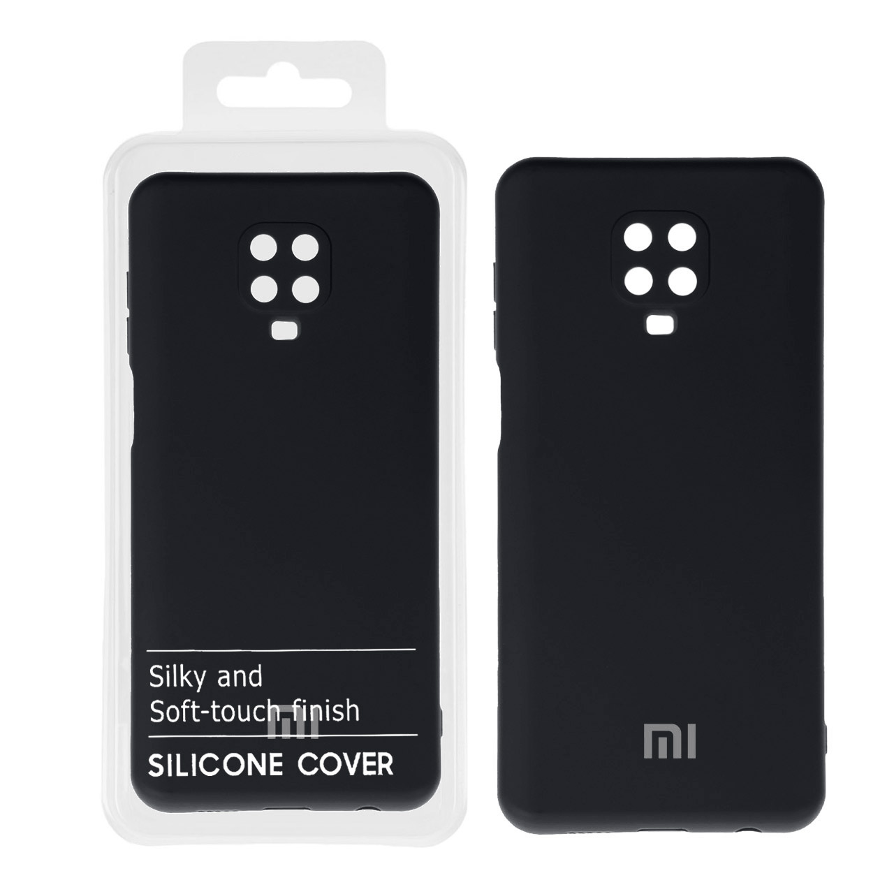 715712 قاب نیو سیلیکون محافظ لنزدار RFF مدل Xiaomi Redmi Note 9S / Note 9 Pro / Note 9 Pro Max - مشکی کد 5 (پک دار) - تصویر 1