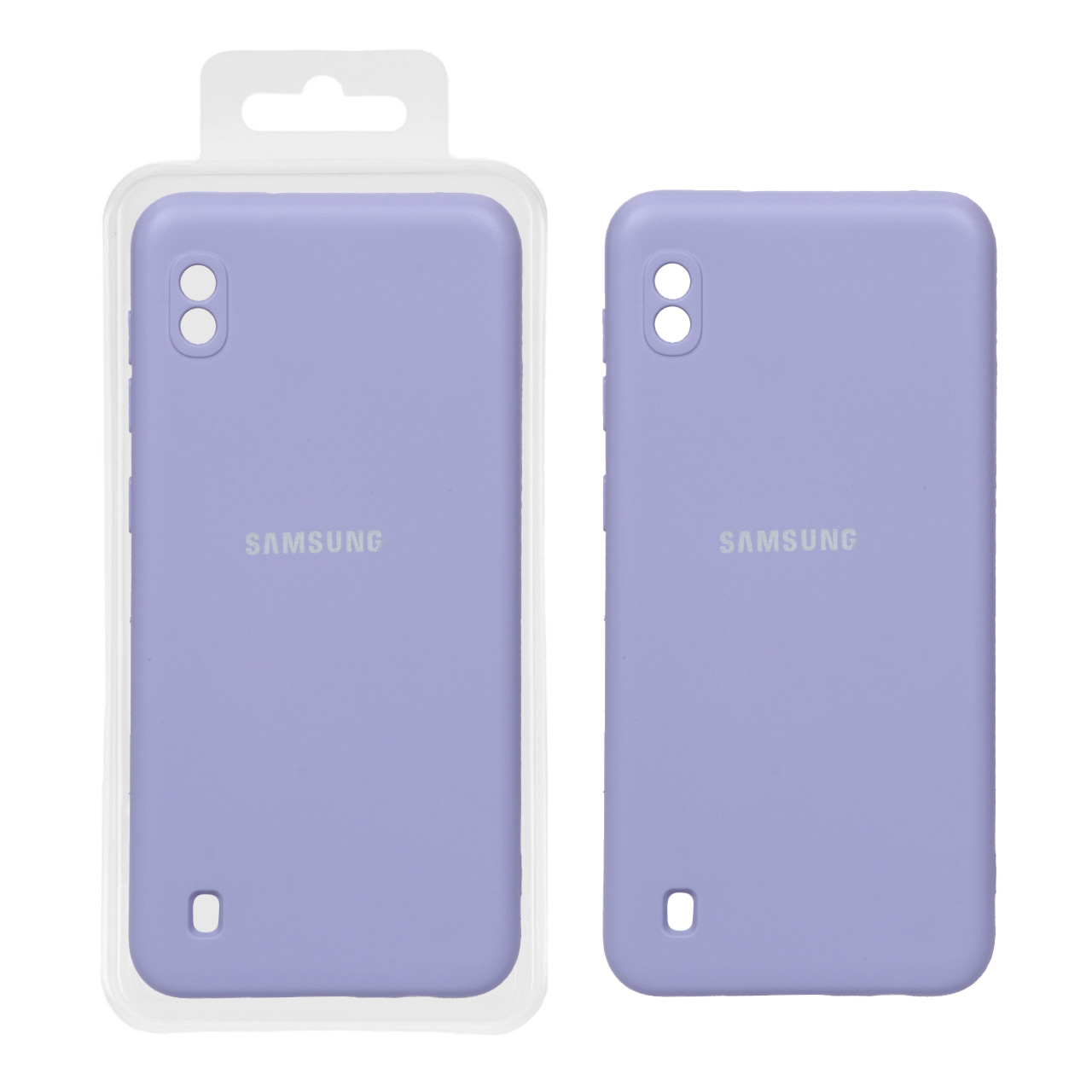 834842 قاب نیو سیلیکون محافظ لنزدار RFF مدل Samsung A10 / M10E - یاسی کد 9 (پک دار) - تصویر 1