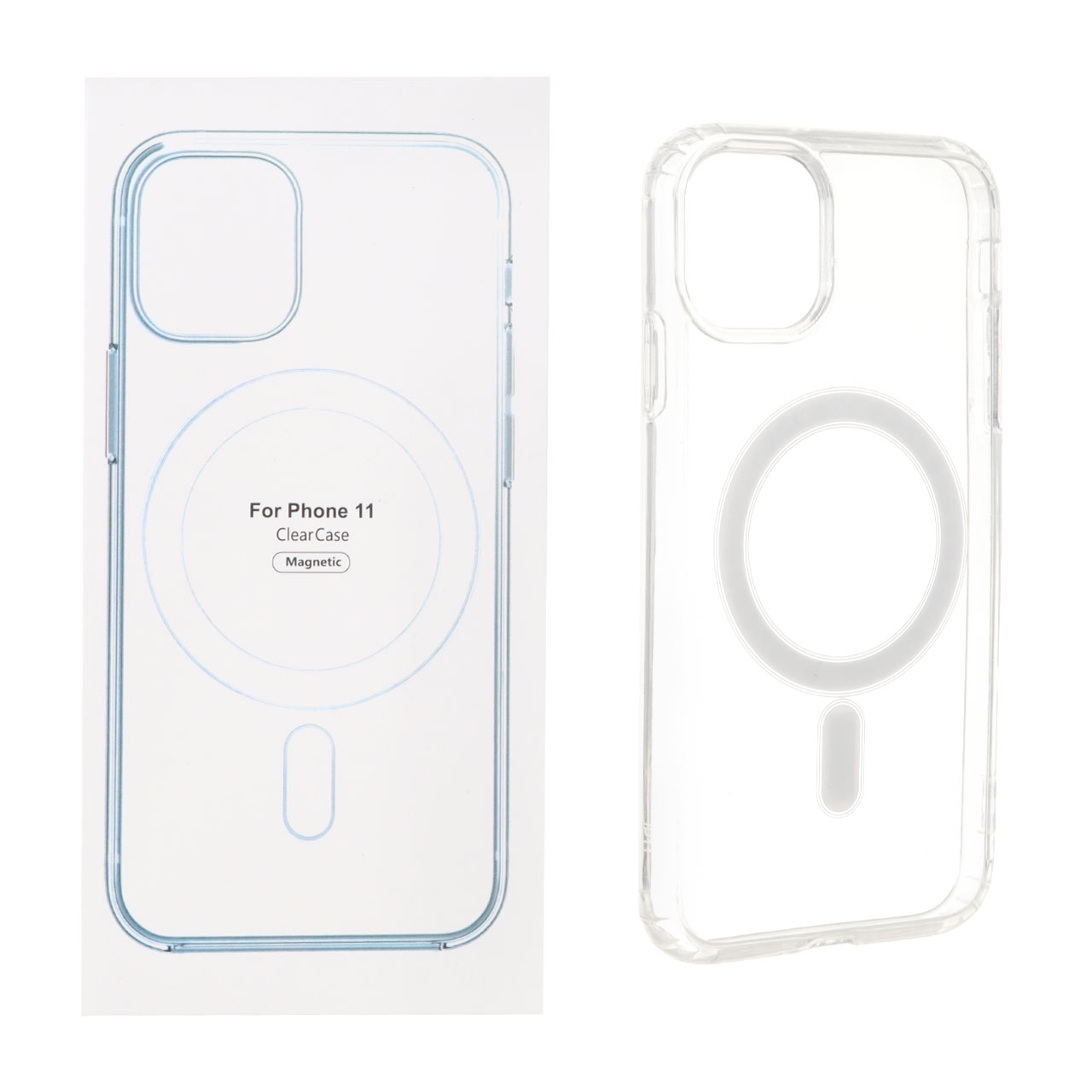 861572 قاب شفاف Apple iPhone 11 با قابلیت شارژ MagSafe (پک دار) - تصویر 1