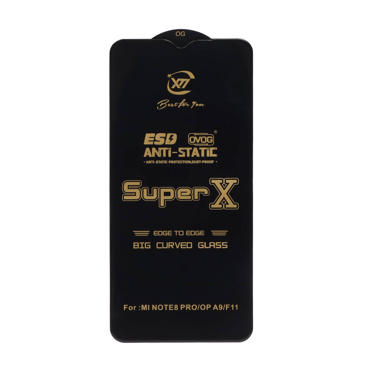 916676 محافظ صفحه نمایش آنتی استاتیک Full Cover Super X مدل Xiaomi Note 8 Pro / Poco M3 / Redmi 9T - تصویر 1