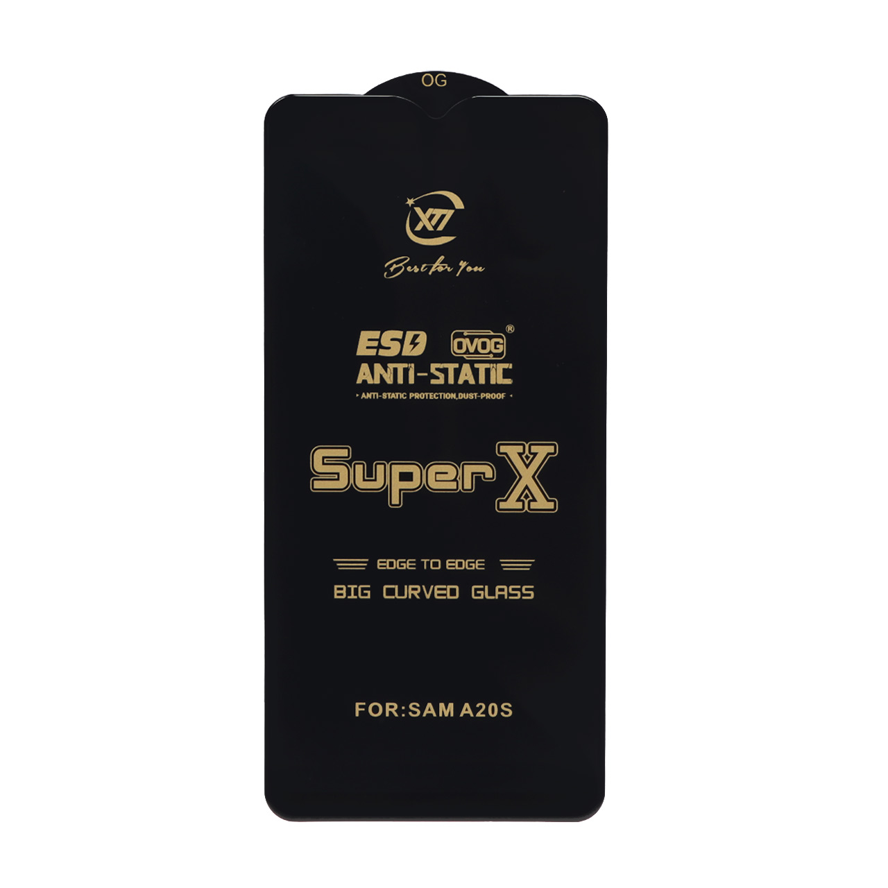 محافظ صفحه نمایش آنتی استاتیک Full Cover Super X مدل Samsung Galaxy A20S - اسپه کالا محافظ صفحه نمایش آنتی استاتیک Full Cover Super X مدل Samsung Galaxy A20S - تصویر 1