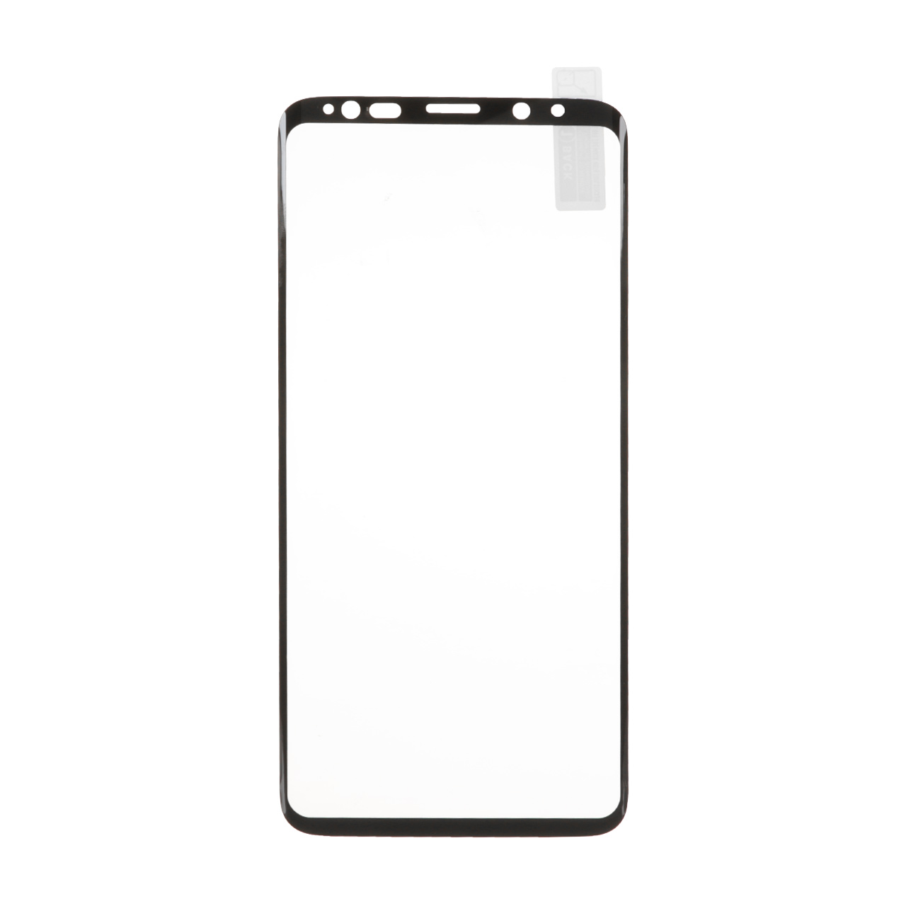 941256 محافظ صفحه نمایش شیشه ای خم فول چسب Samsung Galaxy S8 Plus / S9 Plus - Full Cover (بدون پک) - تصویر 1