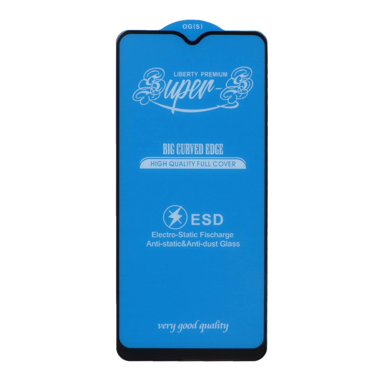محافظ صفحه نمایش شیشه ای آنتی استاتیک مات Full Cover Super S-OG مدل Samsung A20S - مشکی (بدون پک) - اسپه کالا محافظ صفحه نمایش شیشه ای آنتی استاتیک مات Full Cover Super S-OG مدل Samsung A20S - مشکی (بدون پک) - تصویر 1