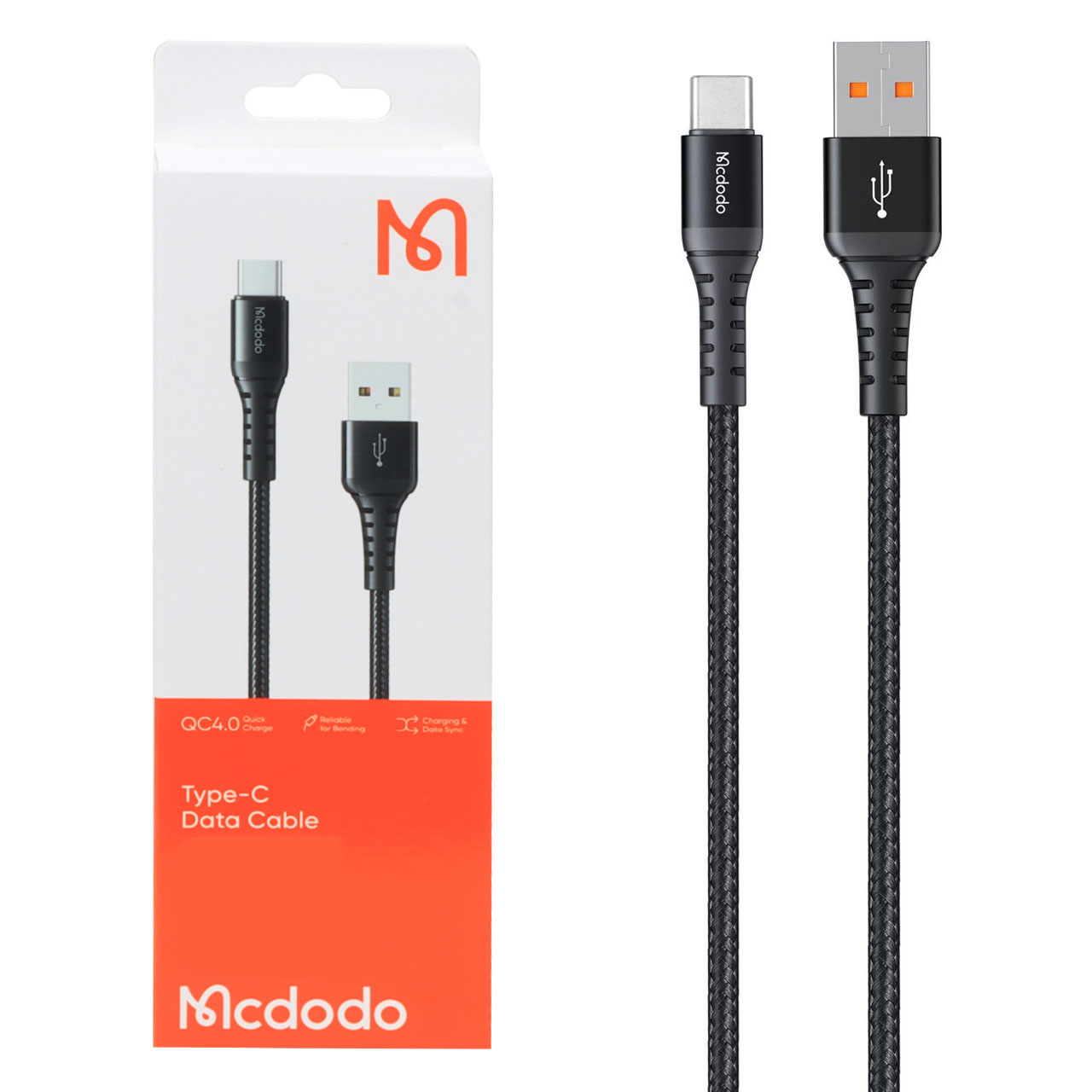 کابل شارژ فست پاوربانک Mcdodo Type-C مدل CA-2270 - مشکی (گارانتی متین) - اسپه کالا کابل شارژ فست پاوربانک Mcdodo Type-C مدل CA-2270 - مشکی (گارانتی متین) - تصویر 1