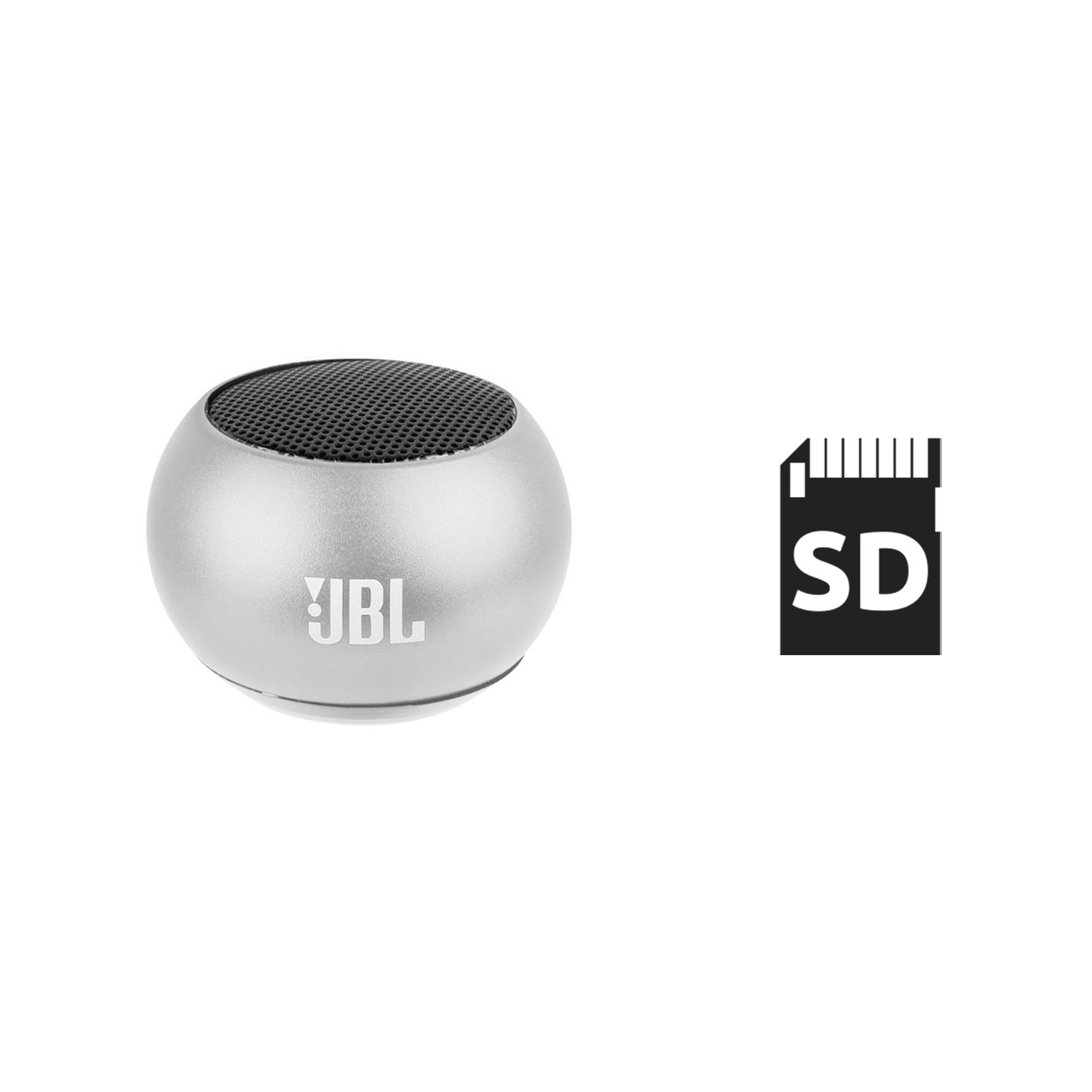 اسپیکر پرتابل رم خور JBL مدل Mini M3 - نقره ای High Copy - اسپه کالا اسپیکر پرتابل رم خور JBL مدل Mini M3 - نقره ای High Copy - تصویر 1