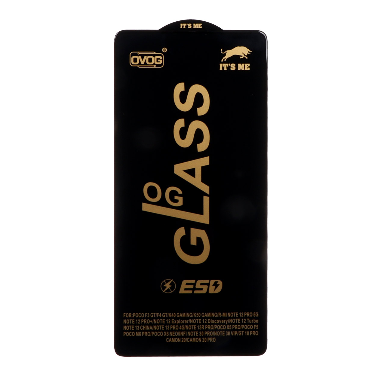 محافظ صفحه نمایش شیشه ای درجه یک Xiaomi Redmi Note 13 Pro 4G / Note 14S / Poco M6 Pro 4G - Full Cover OG - ESD OVOG - اسپه کالا محافظ صفحه نمایش شیشه ای درجه یک Xiaomi Redmi Note 13 Pro 4G / Note 14S / Poco M6 Pro 4G - Full Cover OG - ESD OVOG - تصویر 1