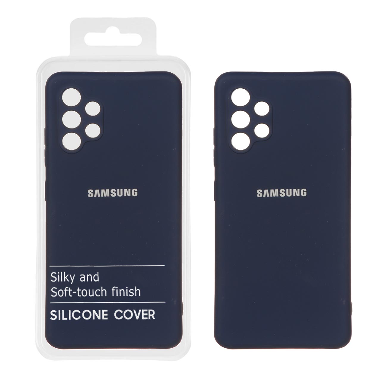قاب نیو سیلیکون محافظ لنزدار RFF مدل Samsung Galaxy A32 4G - سرمه ای (پک دار) - اسپه کالا قاب نیو سیلیکون محافظ لنزدار RFF مدل Samsung Galaxy A32 4G - سرمه ای (پک دار) - تصویر 1