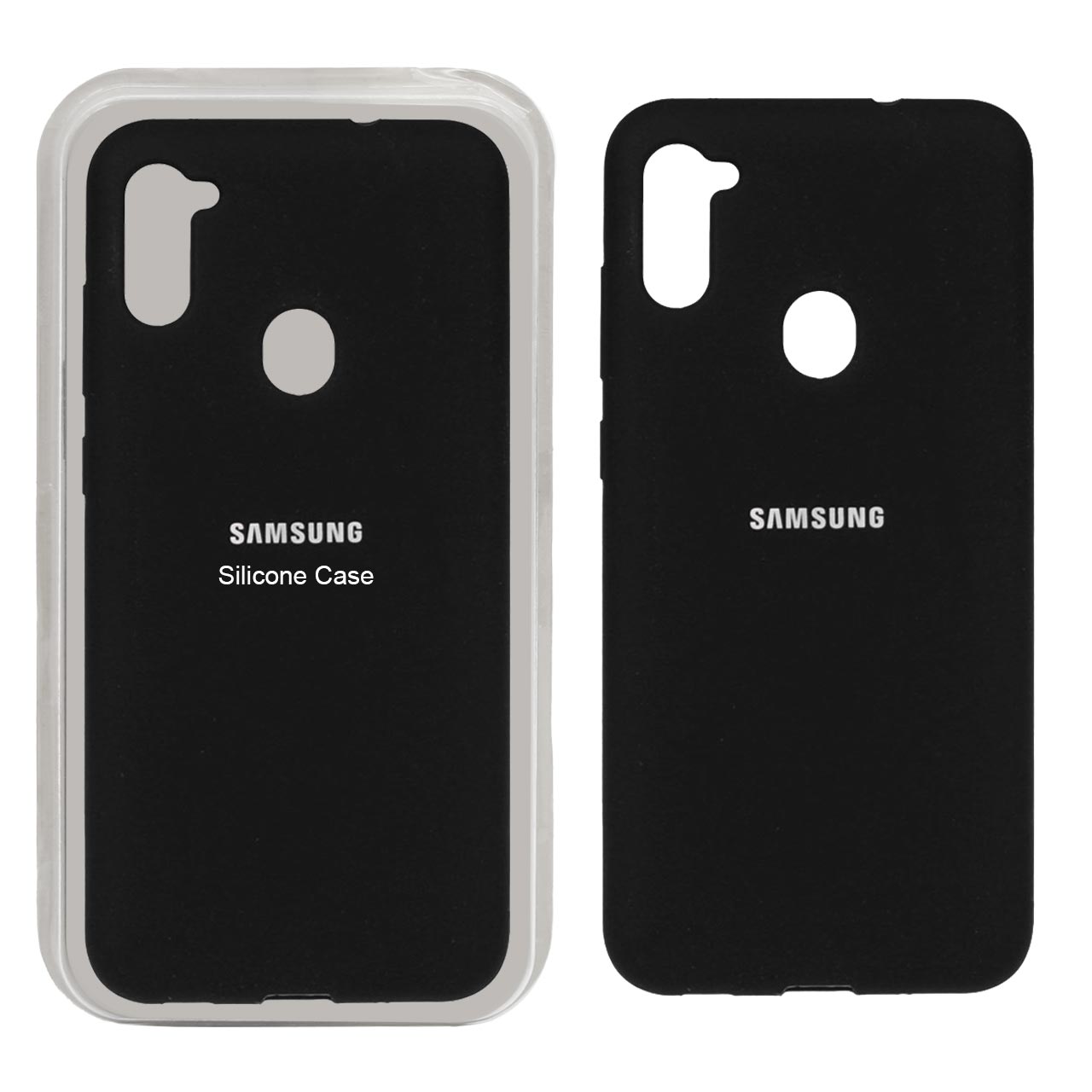 قاب سیلیکونی پاک کنی اورجینال Samsung Galaxy A11 / M11 - مشکی (پک اصلی) - اسپه کالا قاب سیلیکونی پاک کنی اورجینال Samsung Galaxy A11 / M11 - مشکی (پک اصلی) - تصویر 1