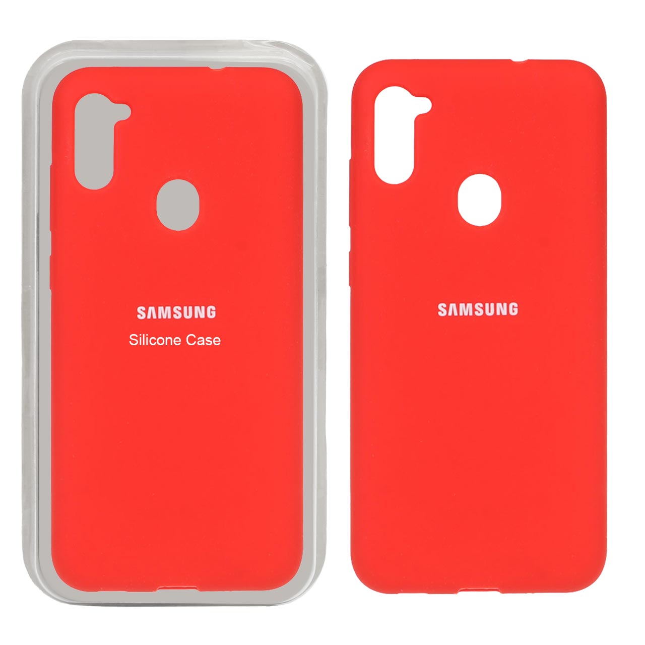 قاب سیلیکونی پاک کنی اورجینال Samsung Galaxy A11 / M11 - قرمز (پک اصلی) - اسپه کالا قاب سیلیکونی پاک کنی اورجینال Samsung Galaxy A11 / M11 - قرمز (پک اصلی) - تصویر 1