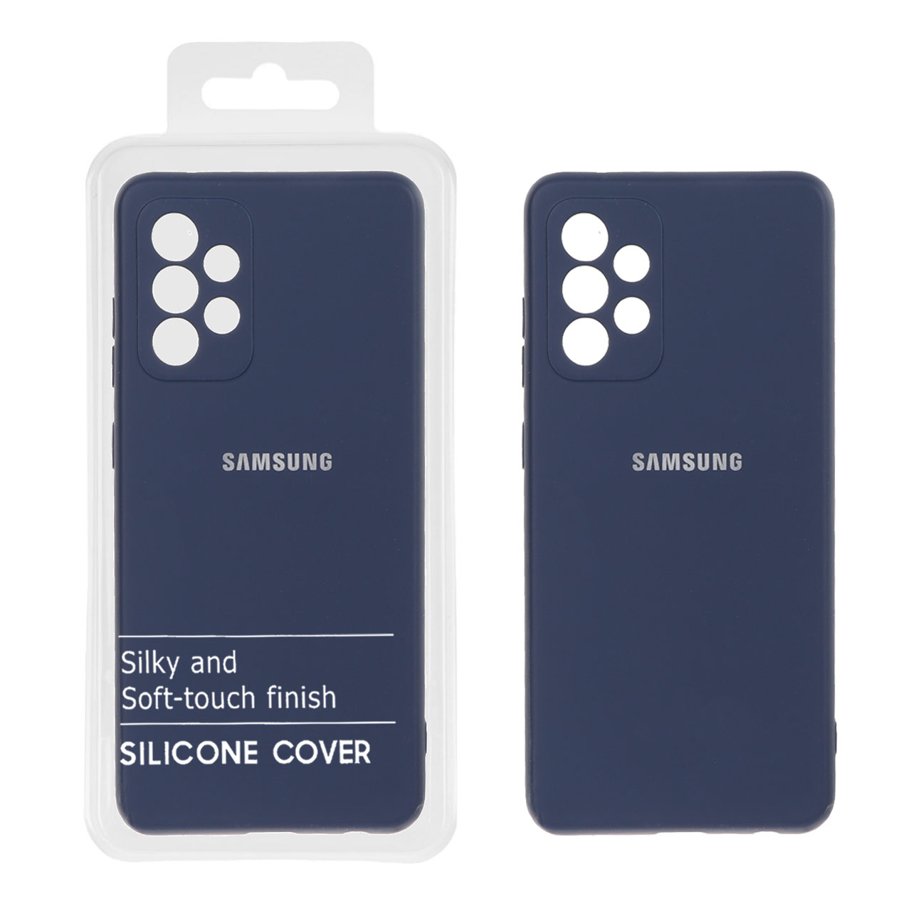 قاب نیو سیلیکون محافظ لنزدار RFF مدل Samsung Galaxy A53 - سرمه ای روشن (پک دار) - اسپه کالا قاب نیو سیلیکون محافظ لنزدار RFF مدل Samsung Galaxy A53 - سرمه ای روشن (پک دار) - تصویر 1