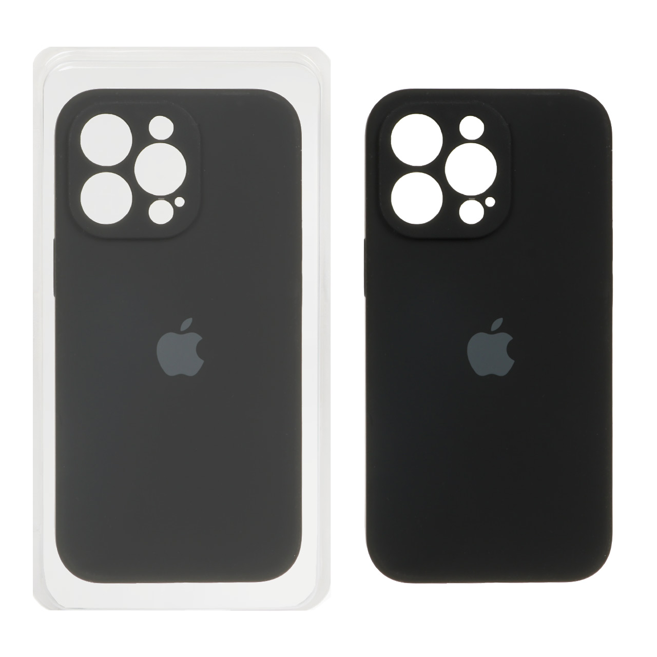قاب سیلیکونی پاک کنی محافظ لنزدار اورجینال Apple iPhone 13 Pro - مشکی (پک اصلی) - اسپه کالا قاب سیلیکونی پاک کنی محافظ لنزدار اورجینال Apple iPhone 13 Pro - مشکی (پک اصلی) - تصویر 1