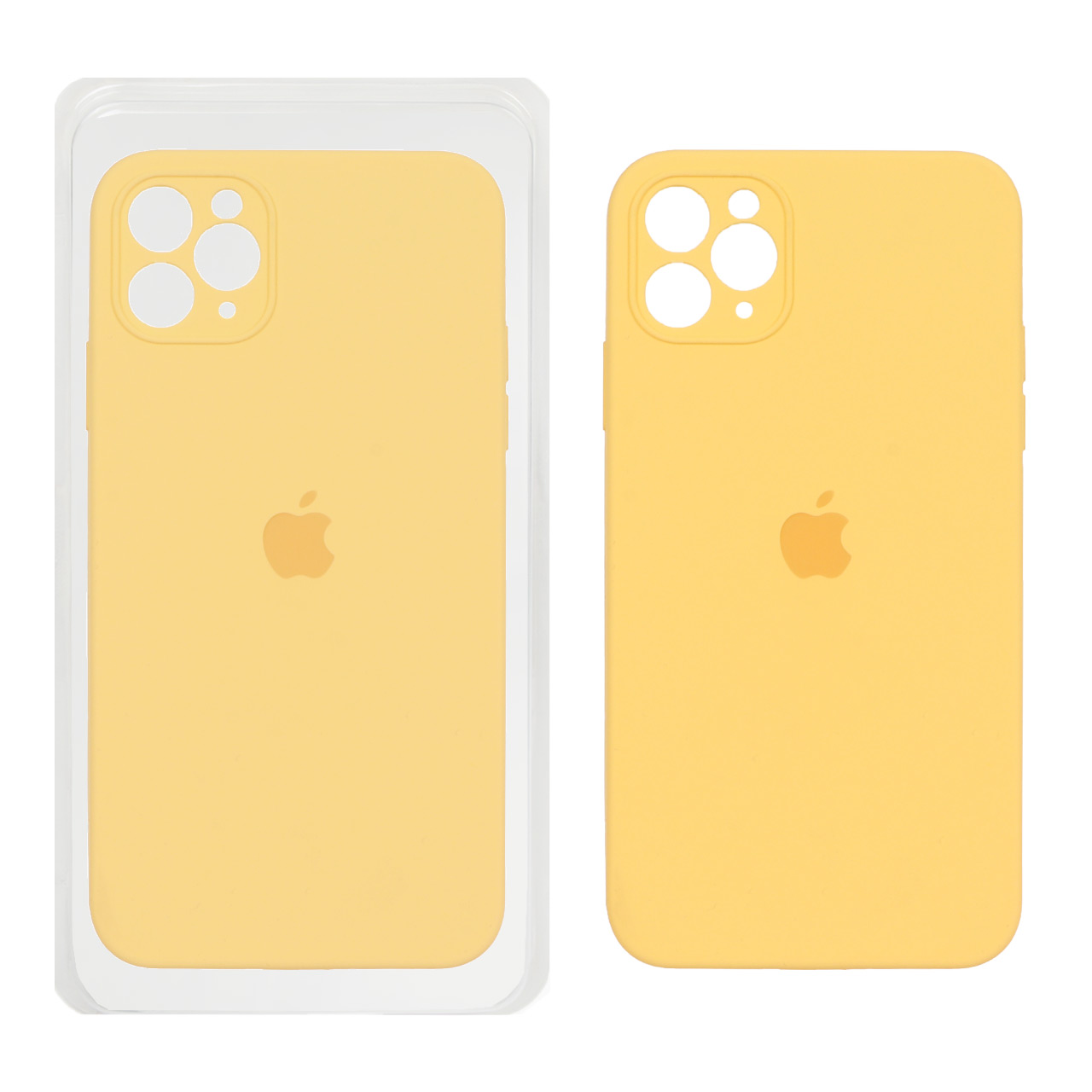 قاب سیلیکونی پاک کنی محافظ لنزدار اورجینال Apple iPhone 11 Pro Max - زرد (پک اصلی) - اسپه کالا قاب سیلیکونی پاک کنی محافظ لنزدار اورجینال Apple iPhone 11 Pro Max - زرد (پک اصلی) - تصویر 1