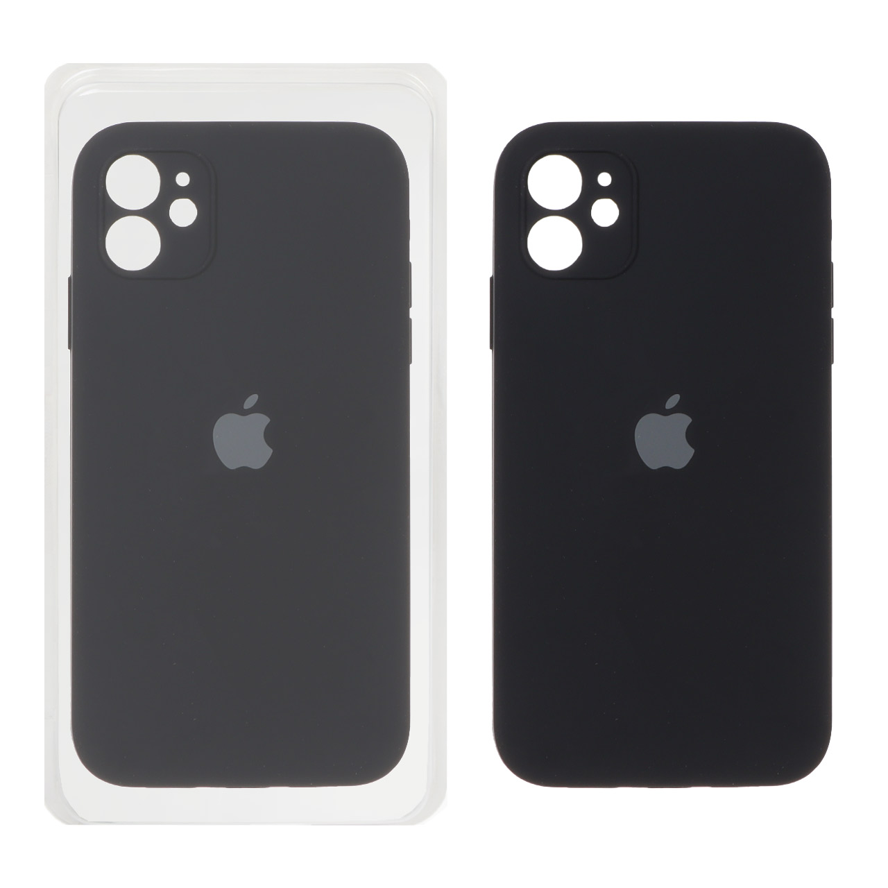 قاب سیلیکونی پاک کنی محافظ لنزدار اورجینال Apple iPhone 11 - مشکی (پک اصلی) - اسپه کالا قاب سیلیکونی پاک کنی محافظ لنزدار اورجینال Apple iPhone 11 - مشکی (پک اصلی) - تصویر 1