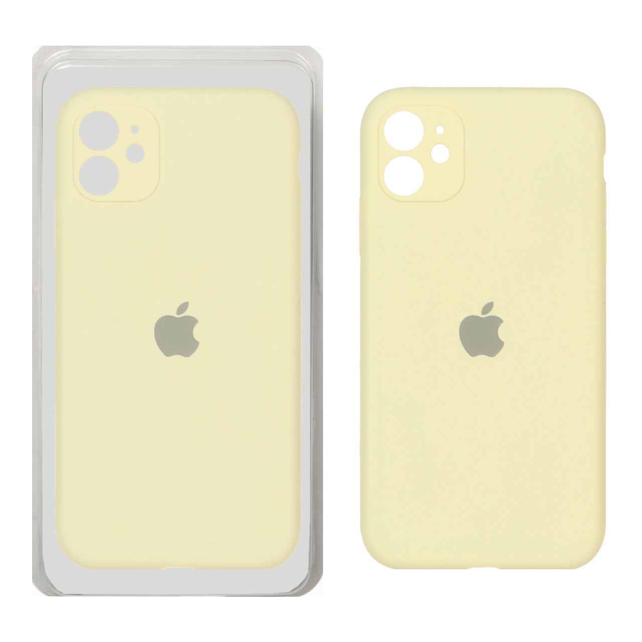 قاب سیلیکونی پاک کنی محافظ لنزدار اورجینال Apple iPhone 11 - لیمویی (پک اصلی) - اسپه کالا قاب سیلیکونی پاک کنی محافظ لنزدار اورجینال Apple iPhone 11 - لیمویی (پک اصلی) - تصویر 1