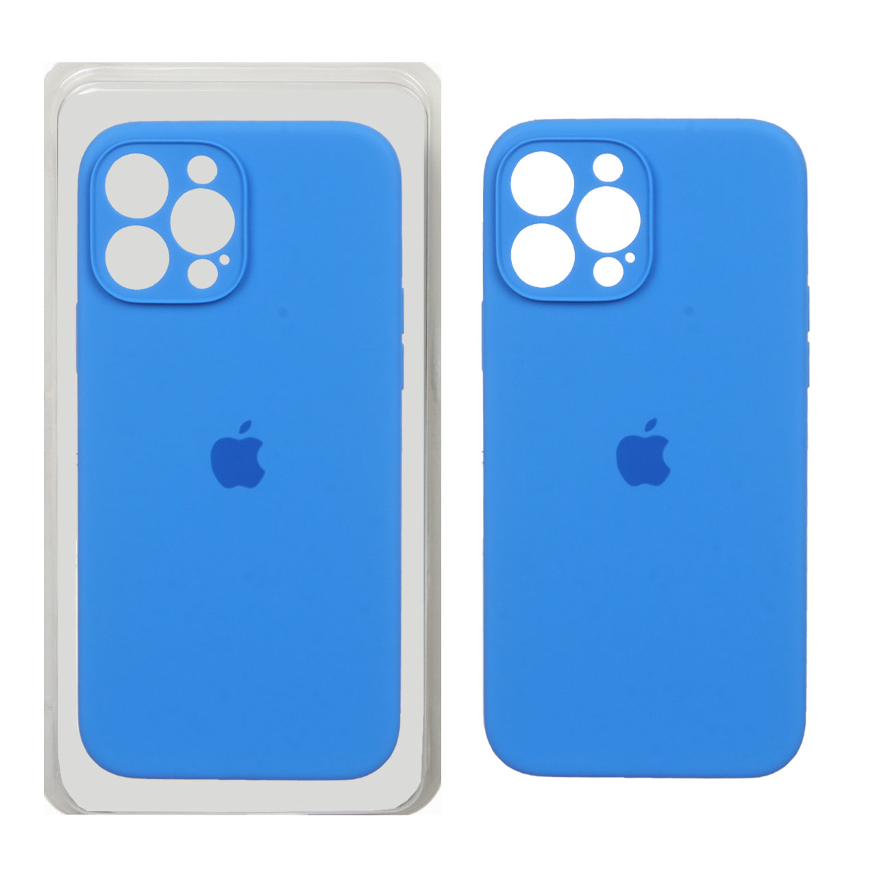 قاب سیلیکونی پاک کنی محافظ لنزدار اورجینال Apple iPhone 13 Pro Max - آبی (پک اصلی) - اسپه کالا قاب سیلیکونی پاک کنی محافظ لنزدار اورجینال Apple iPhone 13 Pro Max - آبی (پک اصلی) - تصویر 1