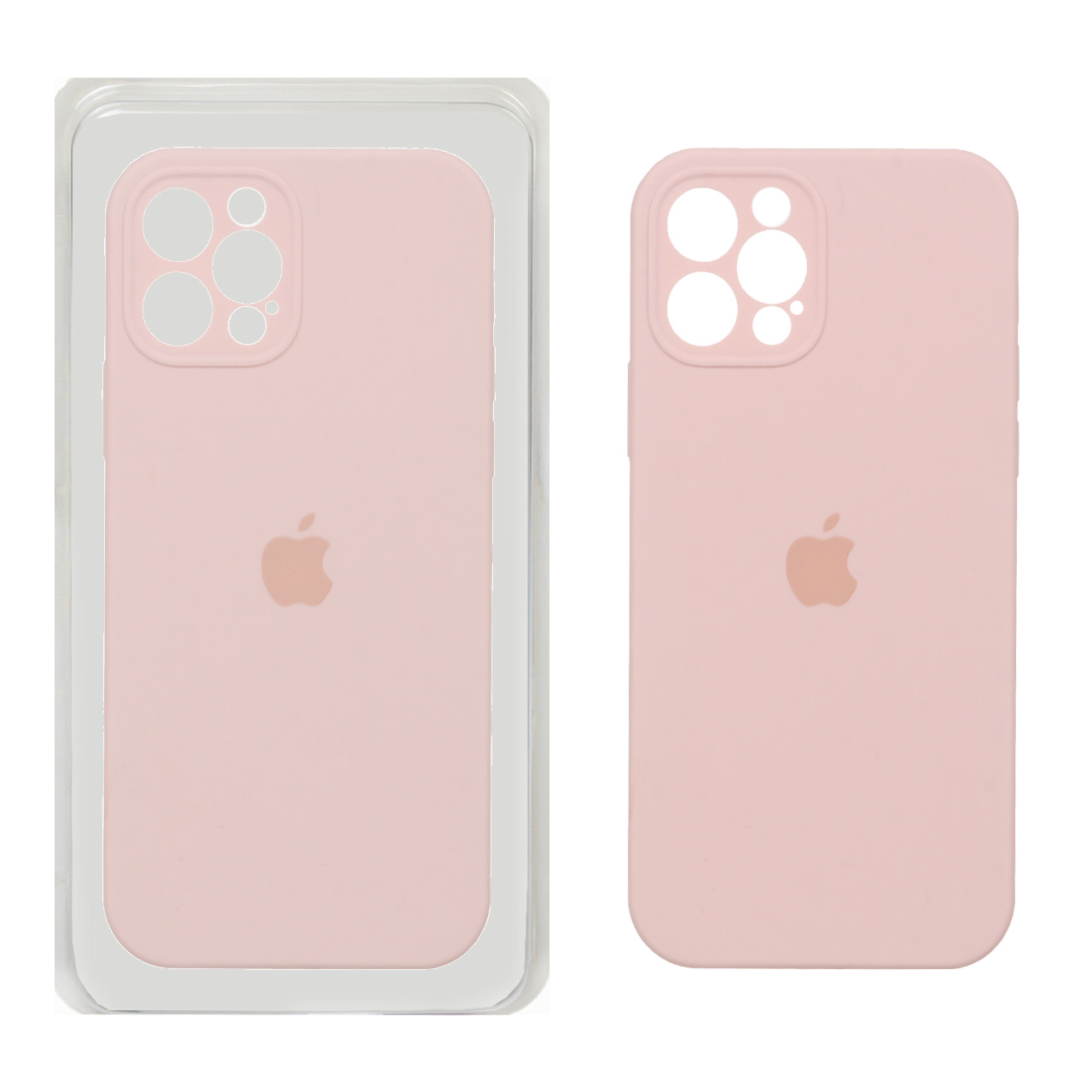 قاب سیلیکونی پاک کنی محافظ لنزدار اورجینال Apple iPhone 12 Pro - صورتی چرک (پک اصلی) - اسپه کالا قاب سیلیکونی پاک کنی محافظ لنزدار اورجینال Apple iPhone 12 Pro - صورتی چرک (پک اصلی) - تصویر 1