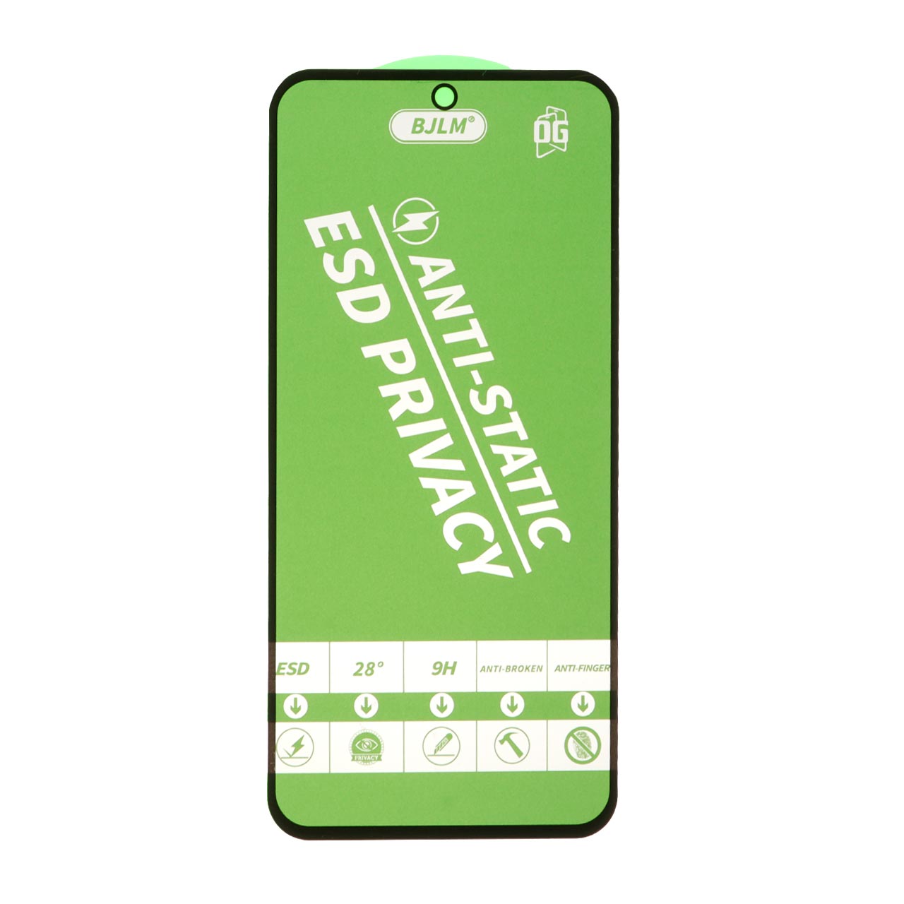 محافظ صفحه نمایش شیشه ای Full Cover OG - Privacy ANti Static مدل Samsung Galaxy A35 / A55 (بدون پک) - اسپه کالا محافظ صفحه نمایش شیشه ای Full Cover OG - Privacy ANti Static مدل Samsung Galaxy A35 / A55 (بدون پک) - تصویر 1