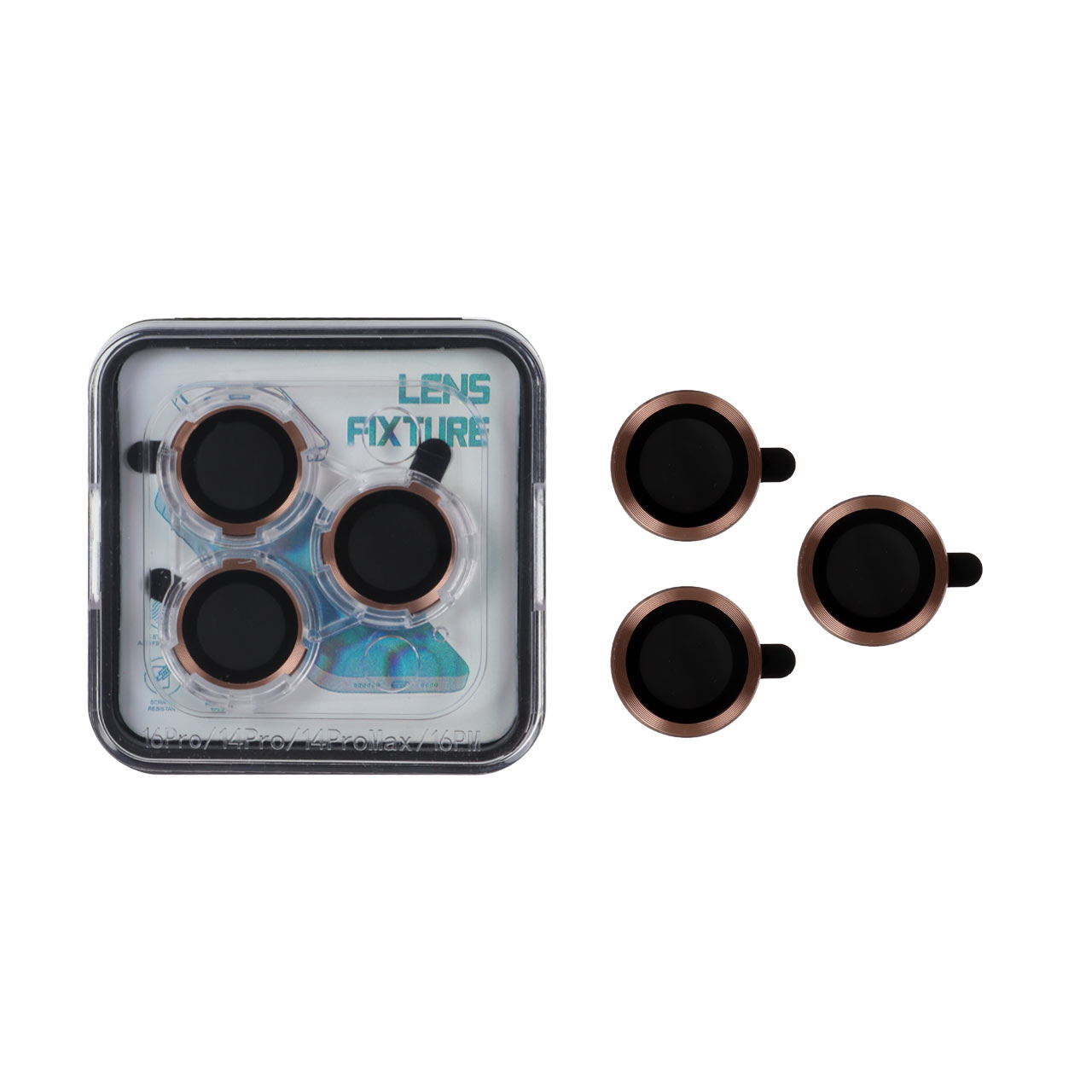 محافظ لنز رینگی اورجینال Lens Fixture شابلون دار Apple iPhone 16 Pro Max / iPhone 16 Pro / Apple iPhone 14 Pro Max / iPhone 14 Pro - صحرایی (پک دار) - اسپه کالا محافظ لنز رینگی اورجینال Lens Fixture شابلون دار Apple iPhone 16 Pro Max / iPhone 16 Pro / Apple iPhone 14 Pro Max / iPhone 14 Pro - صحرایی (پک دار) - تصویر 1