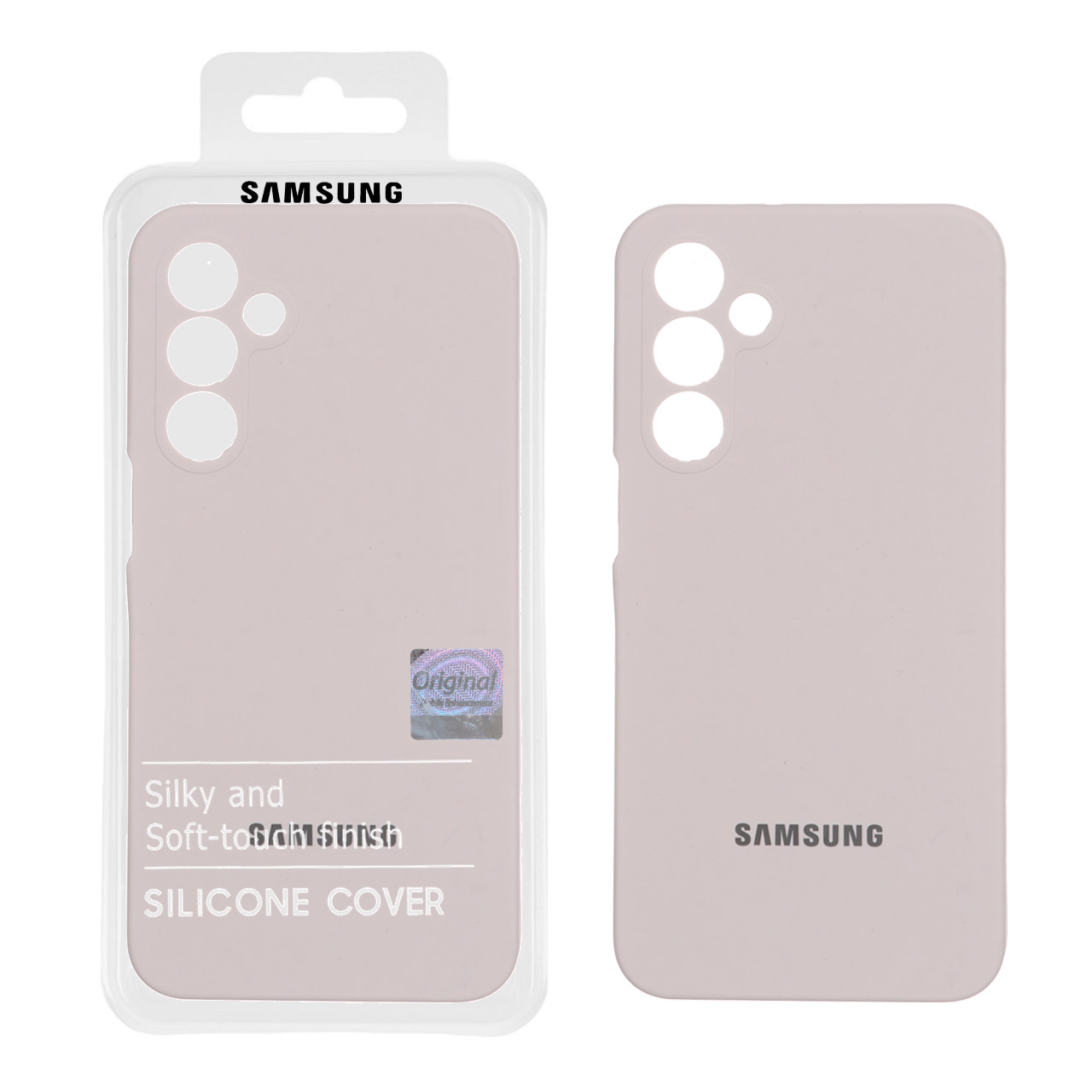 قاب سیلیکونی پاک کنی اورجینال Master Quality مدل Samsung Galaxy A16 - خاکی (پک دار) - اسپه کالا قاب سیلیکونی پاک کنی اورجینال Master Quality مدل Samsung Galaxy A16 - خاکی (پک دار) - تصویر 1