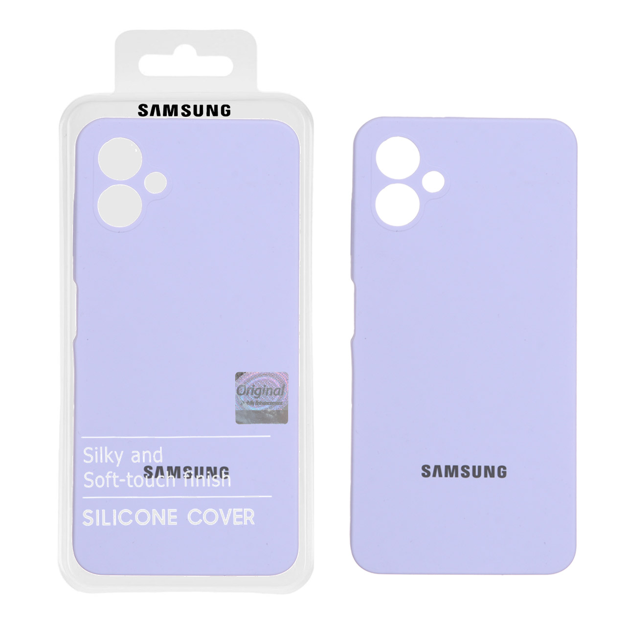 قاب سیلیکونی پاک کنی اورجینال Master Quality مدل Samsung Galaxy A06 - یاسی (پک دار) - اسپه کالا قاب سیلیکونی پاک کنی اورجینال Master Quality مدل Samsung Galaxy A06 - یاسی (پک دار) - تصویر 1