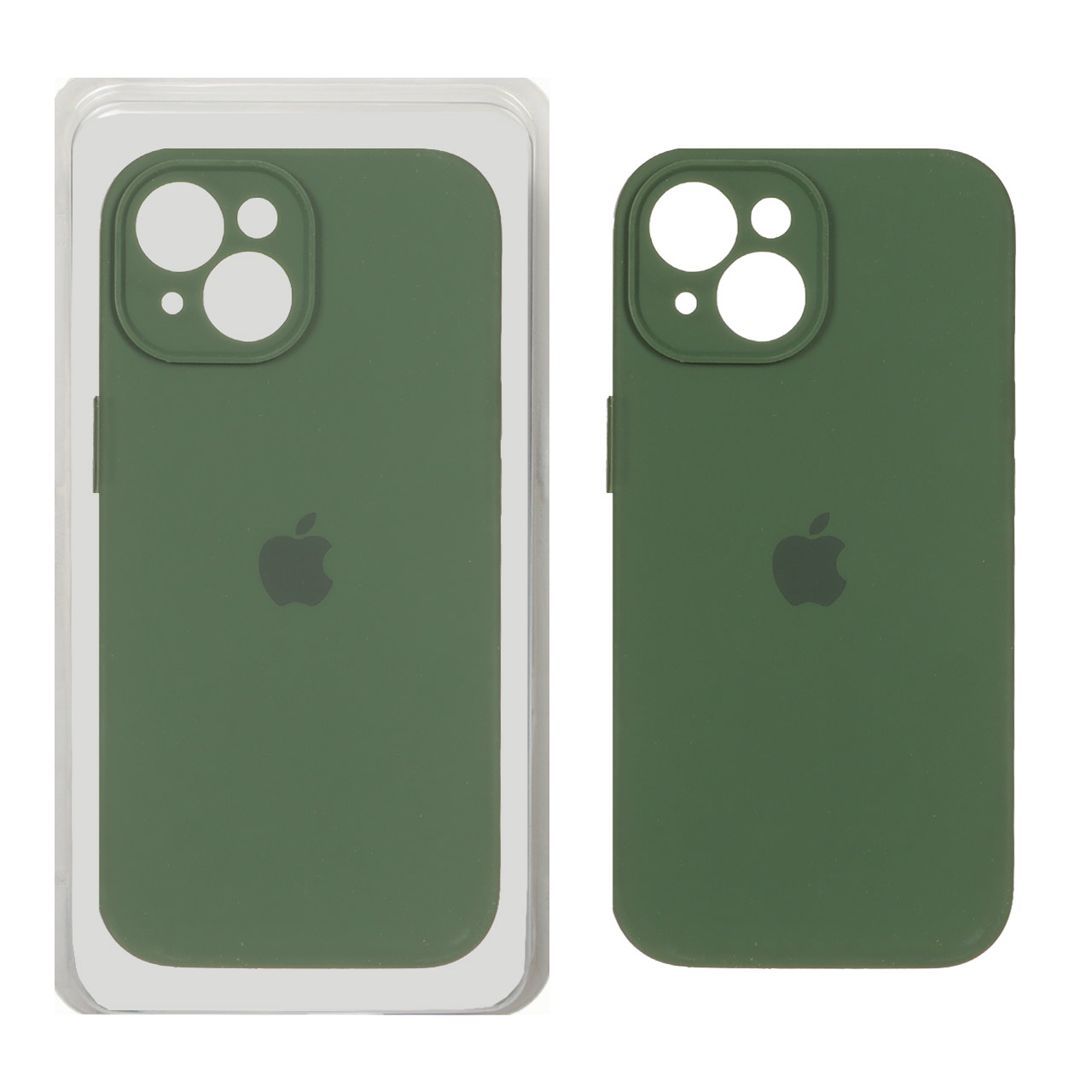 قاب سیلیکونی پاک کنی محافظ لنزدار اورجینال Apple iPhone 15 - سبز تیره (پک اصلی) - اسپه کالا قاب سیلیکونی پاک کنی محافظ لنزدار اورجینال Apple iPhone 15 - سبز تیره (پک اصلی) - تصویر 1