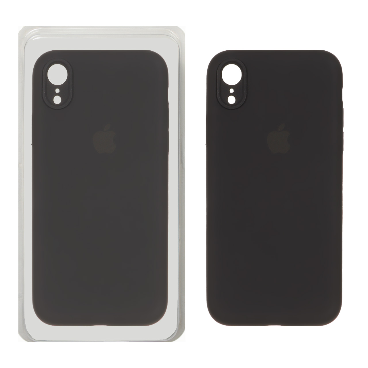 قاب سیلیکونی پاک کنی محافظ لنزدار اورجینال Apple iPhone XR - مشکی (پک اصلی) - اسپه کالا قاب سیلیکونی پاک کنی محافظ لنزدار اورجینال Apple iPhone XR - مشکی (پک اصلی) - تصویر 1