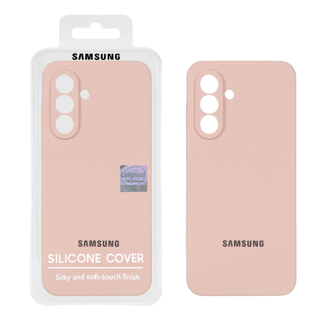 قاب سیلیکونی پاک کنی اورجینال Master Quality مدل Samsung Galaxy A56 / A36 - کرم نارنجی (پک دار) - اسپه کالا قاب سیلیکونی پاک کنی اورجینال Master Quality مدل Samsung Galaxy A56 / A36 - کرم نارنجی (پک دار) - تصویر 1
