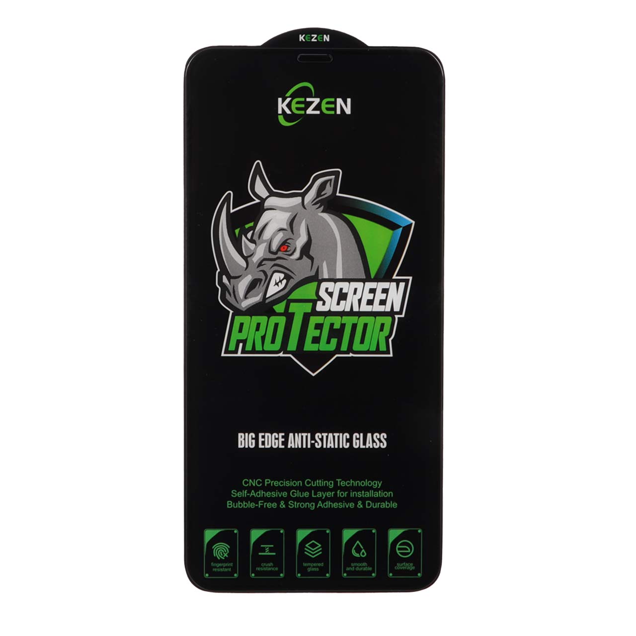 محافظ صفحه نمایش شیشه ای Full Cover Kezen Anti Static Big Edge مدل Apple iPhone 11 Pro Max / iPhone X Max / iPhone Xs Max - اسپه کالا محافظ صفحه نمایش شیشه ای Full Cover Kezen Anti Static Big Edge مدل Apple iPhone 11 Pro Max / iPhone X Max / iPhone Xs Max - تصویر 1